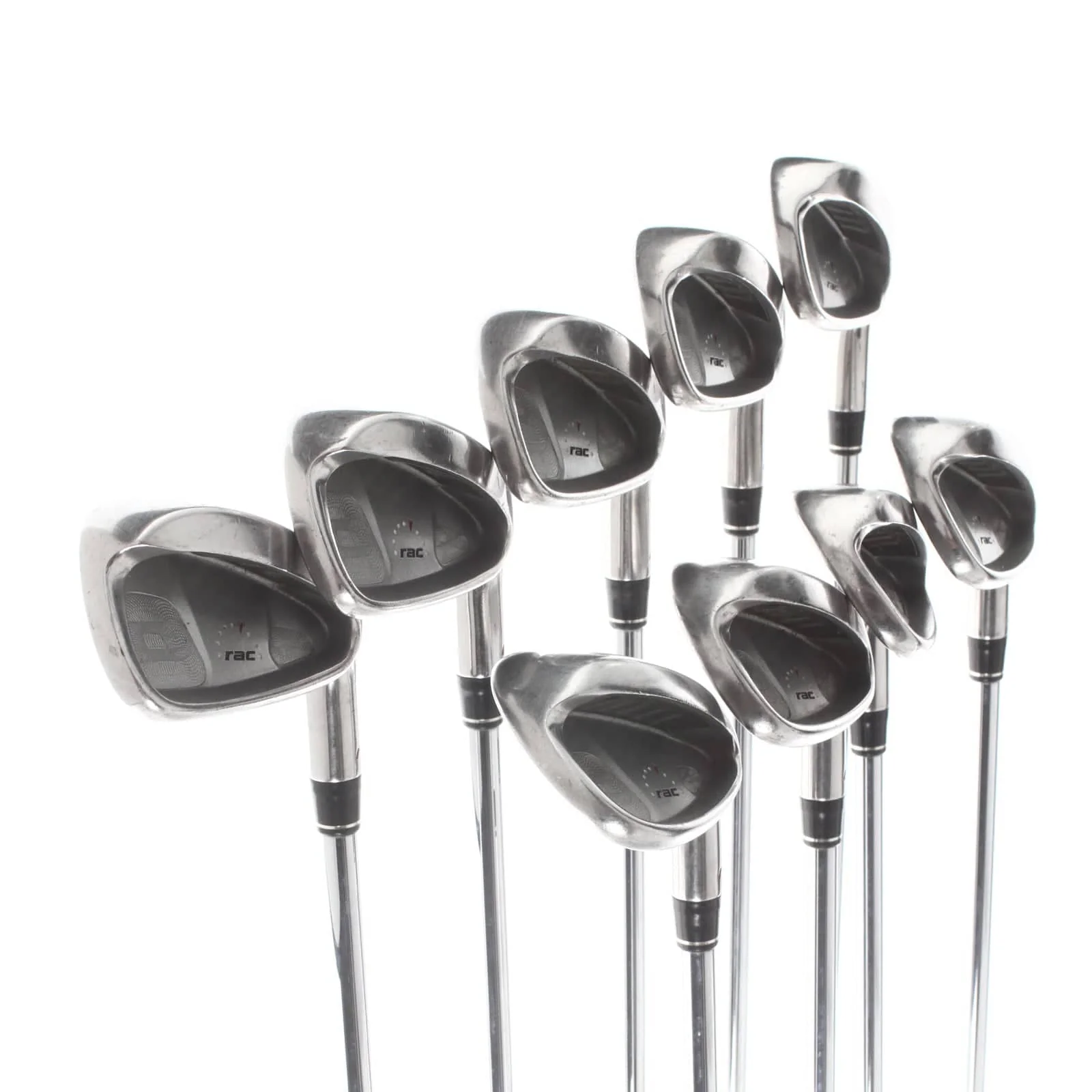 TaylorMade RAC Steel Mens Right Hand Irons 3-SW Regular - TM Light Metal - Image 2