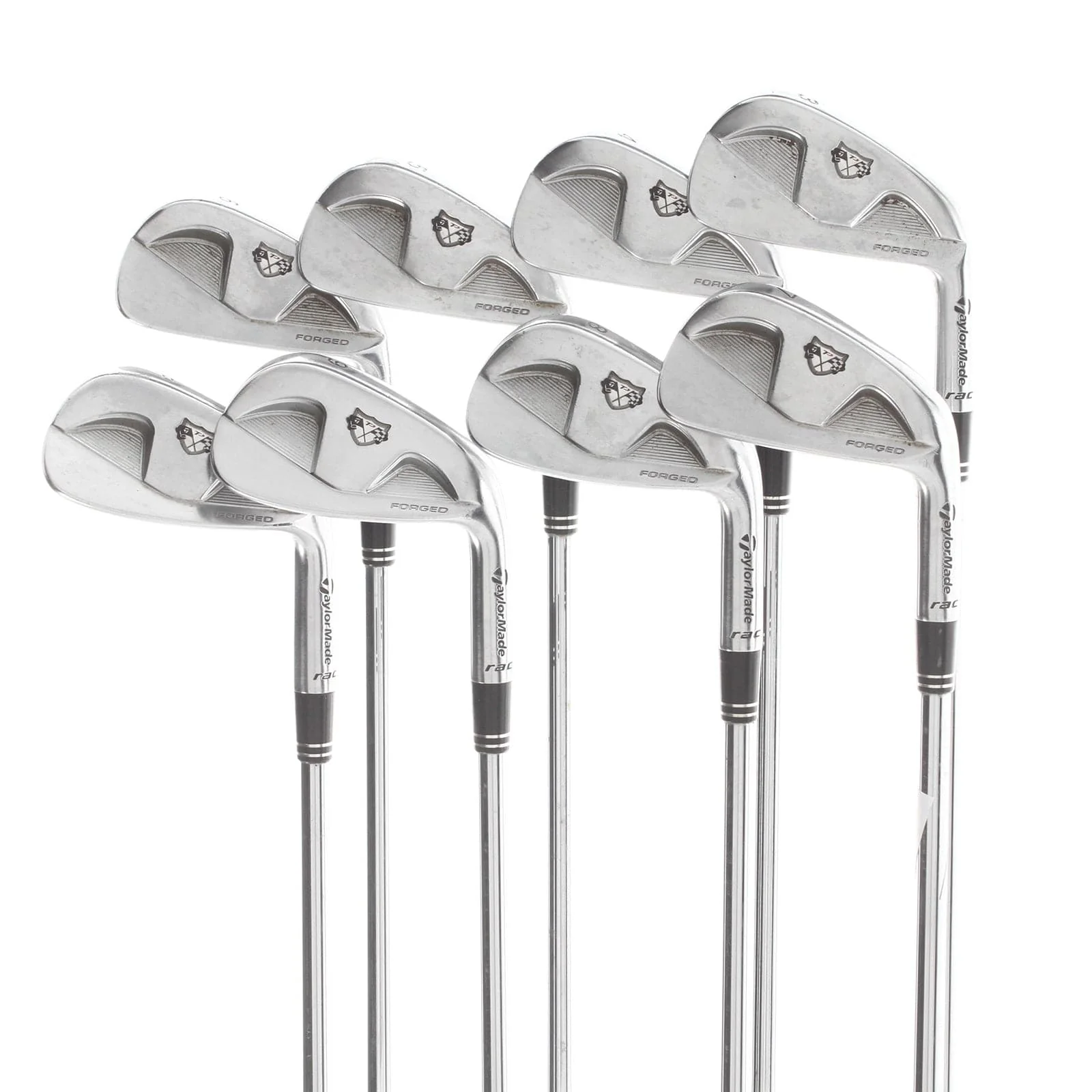 TaylorMade RAC TP MB Steel Mens Right Hand Irons 3-PW Stiff - Precision Rifle Flighted 6.0