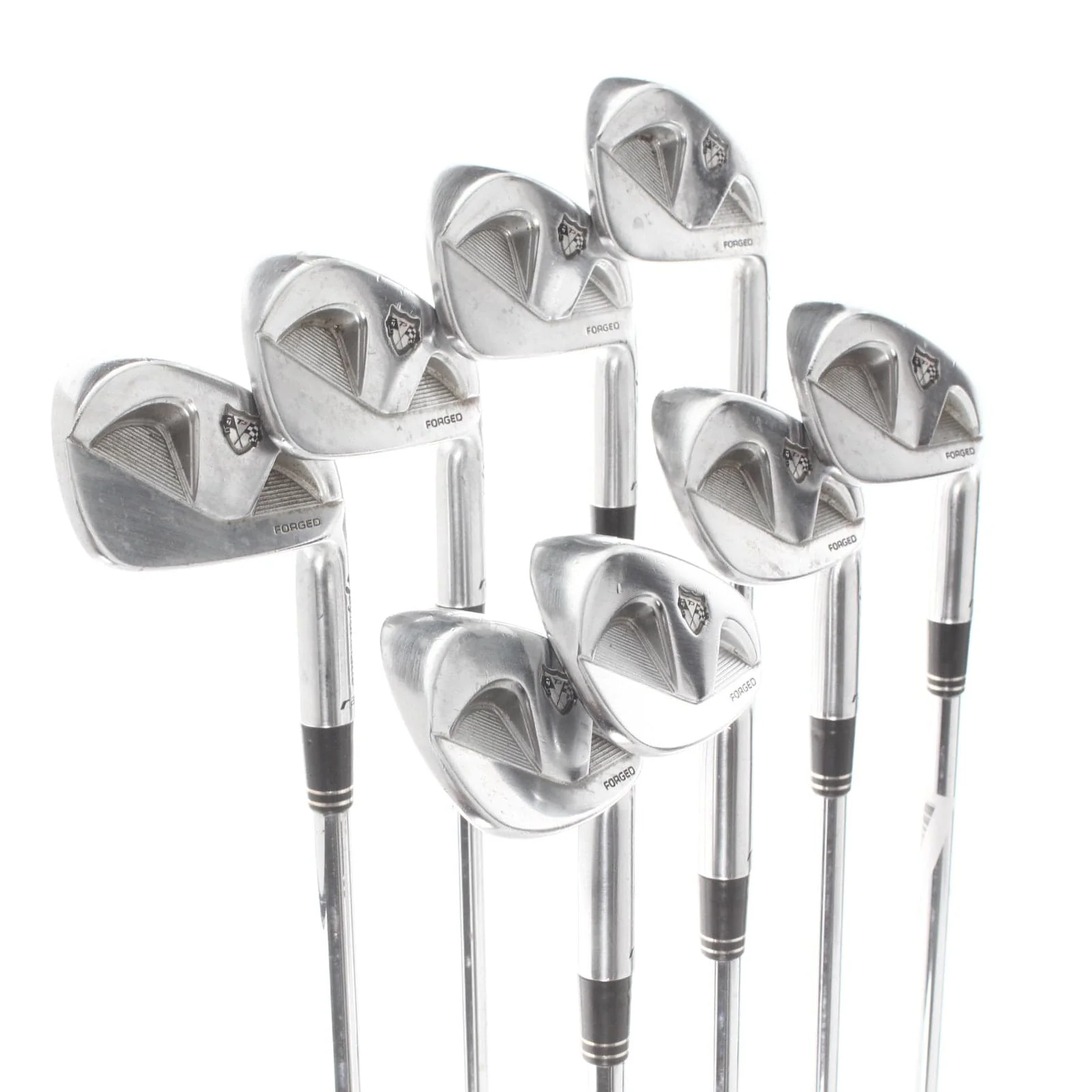 TaylorMade RAC TP MB Steel Mens Right Hand Irons 3-PW Stiff - Precision Rifle Flighted 6.0 - Image 2