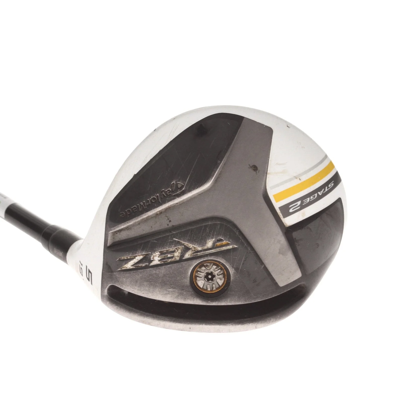 TaylorMade RBZ Stage 2 Graphite Mens Right Hand Fairway 5 Wood 19* Stiff - Matrix Rocketfuel 60