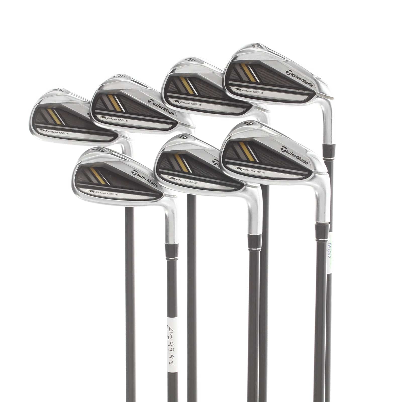 TaylorMade Rocketbladez Graphite Mens Right Hand Irons 4-PW Regular - Rocketfuel 65