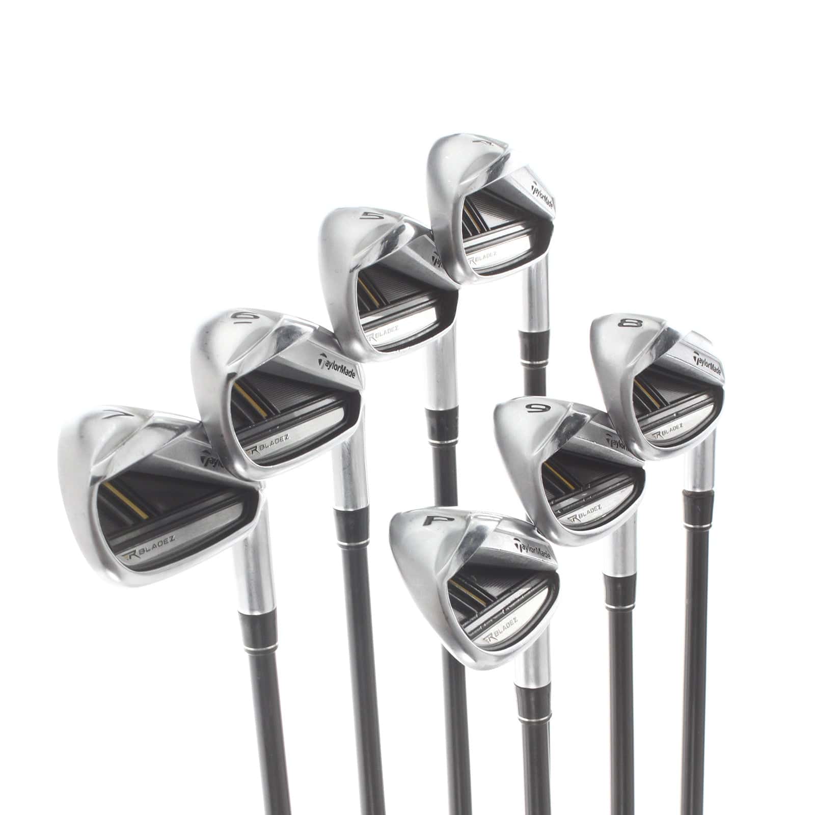 TaylorMade Rocketbladez Graphite Mens Right Hand Irons 4-PW Regular - Rocketfuel 65 - Image 2