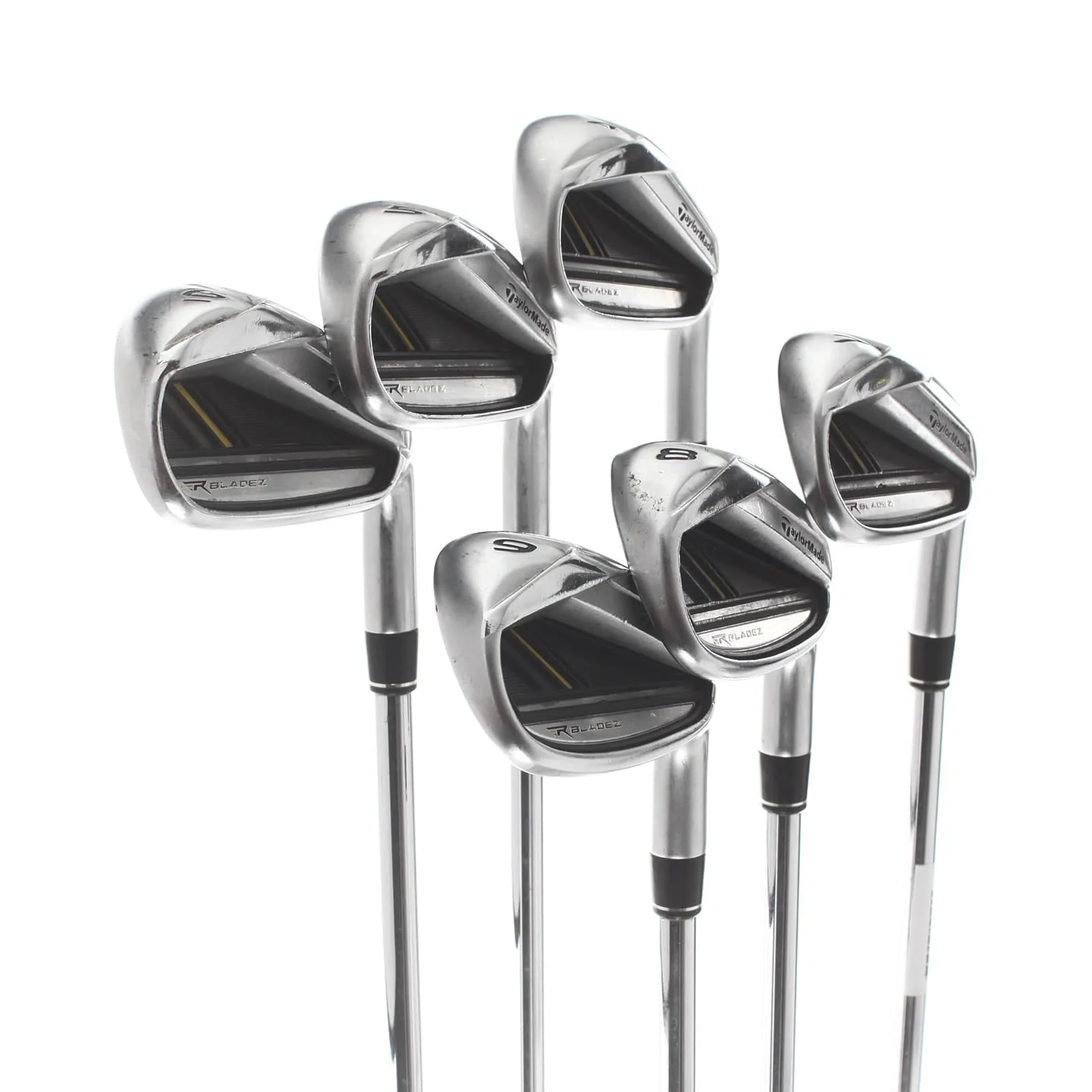 TaylorMade Rocketbladez Steel Mens Right Hand Irons 4-9 Regular - Rocketfuel 85g - Image 2