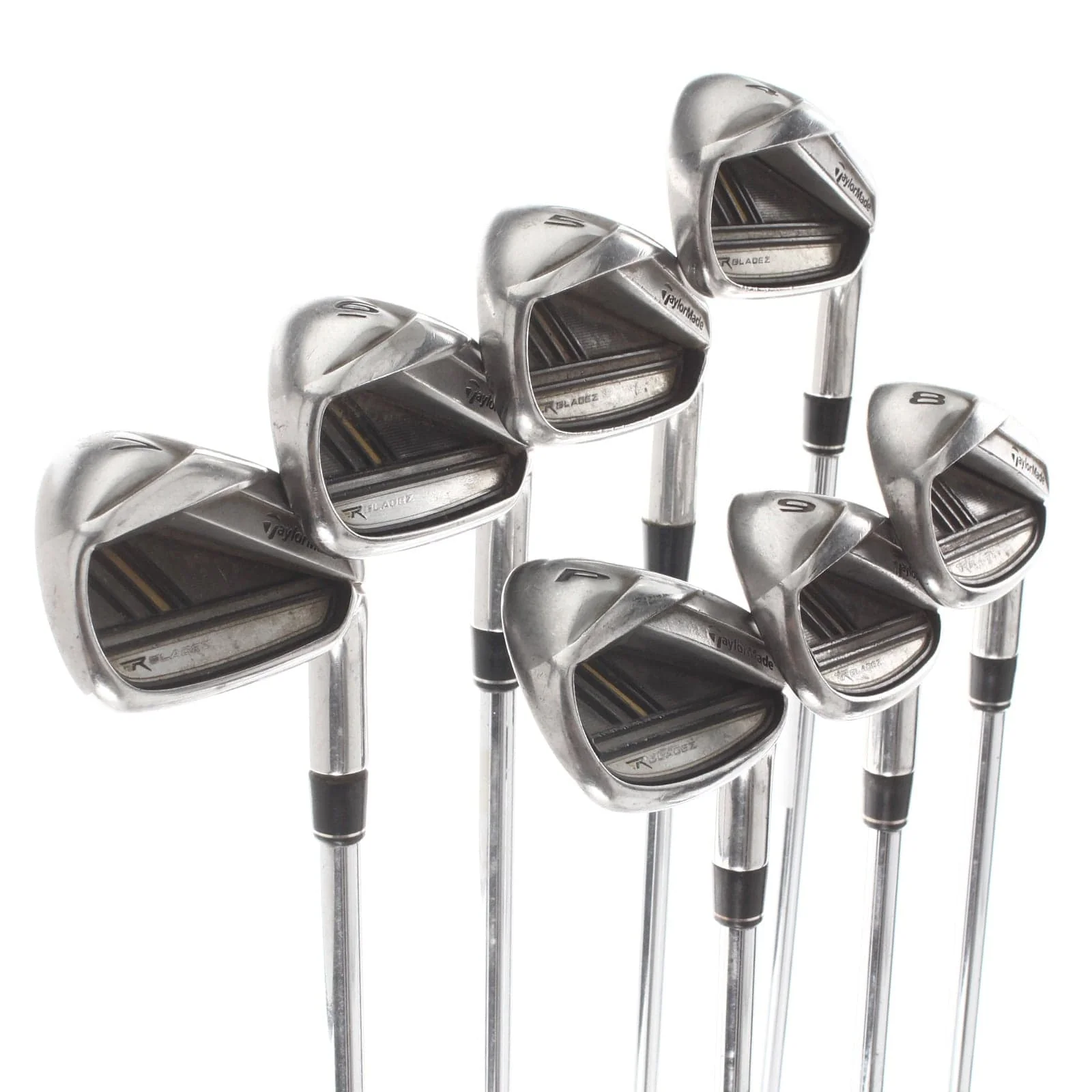 TaylorMade Rocketbladez Steel Mens Right Hand Irons 4-PW Regular - Rocketfuel 85g - Image 2