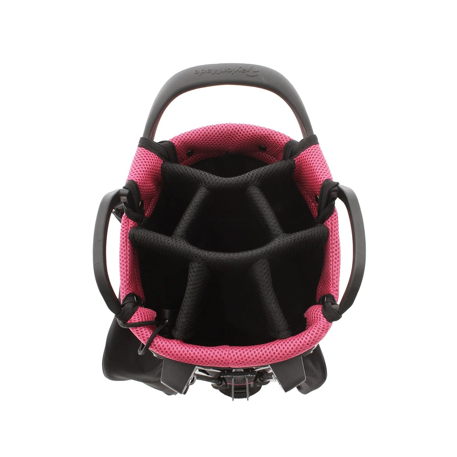 TaylorMade Select Plus Stand Bag - Black/Pink - Image 3