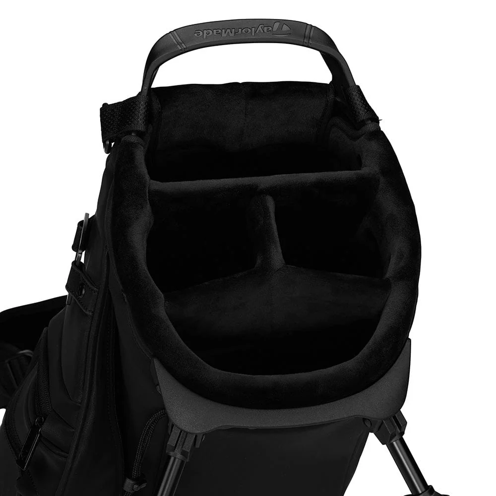 TaylorMade Signature Stand Bag - Black - Image 2