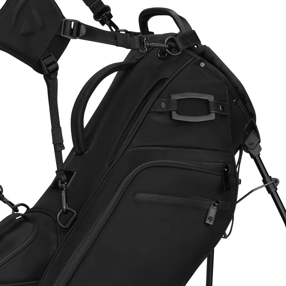 TaylorMade Signature Stand Bag - Black - Image 5