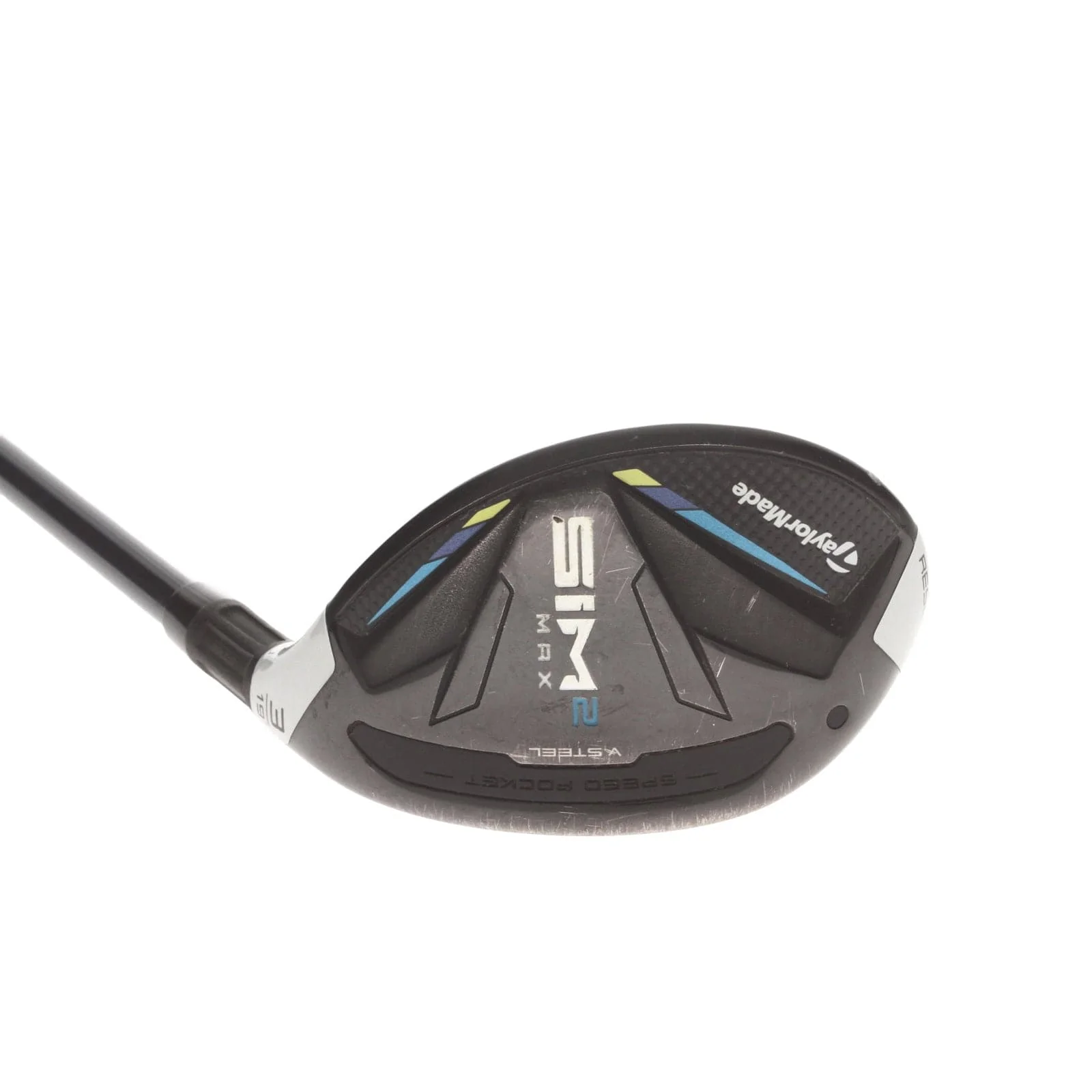 TaylorMade Sim 2 Max Graphite Mens Right Hand 3 Hybrid 19* Stiff - Fujikura Ventus Blue 7-S - Image 2