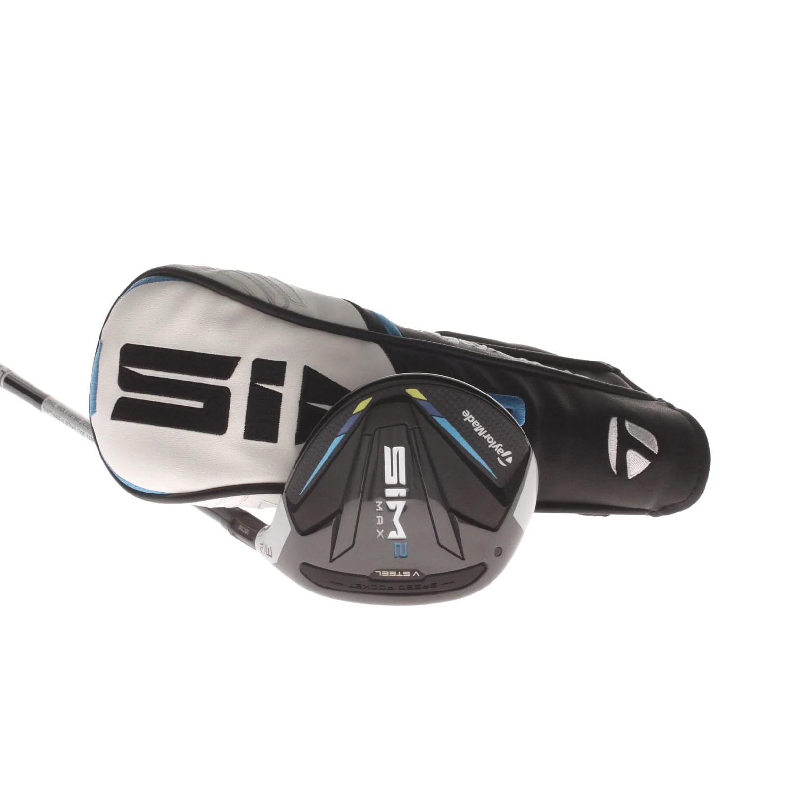 TaylorMade Sim 2 Max Graphite Mens Right Hand Fairway 3 Wood 15* Regular - Fujikura Ventus Blue 5-R