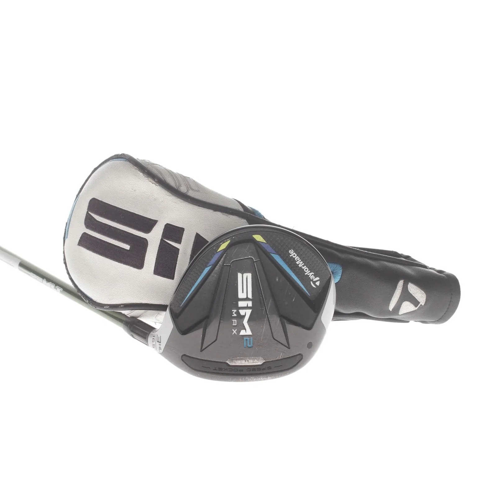 TaylorMade Sim 2 Max Graphite Mens Right Hand Fairway 3 wood HL Stiff - Aldila AV Nxt Gen MLT 75-S