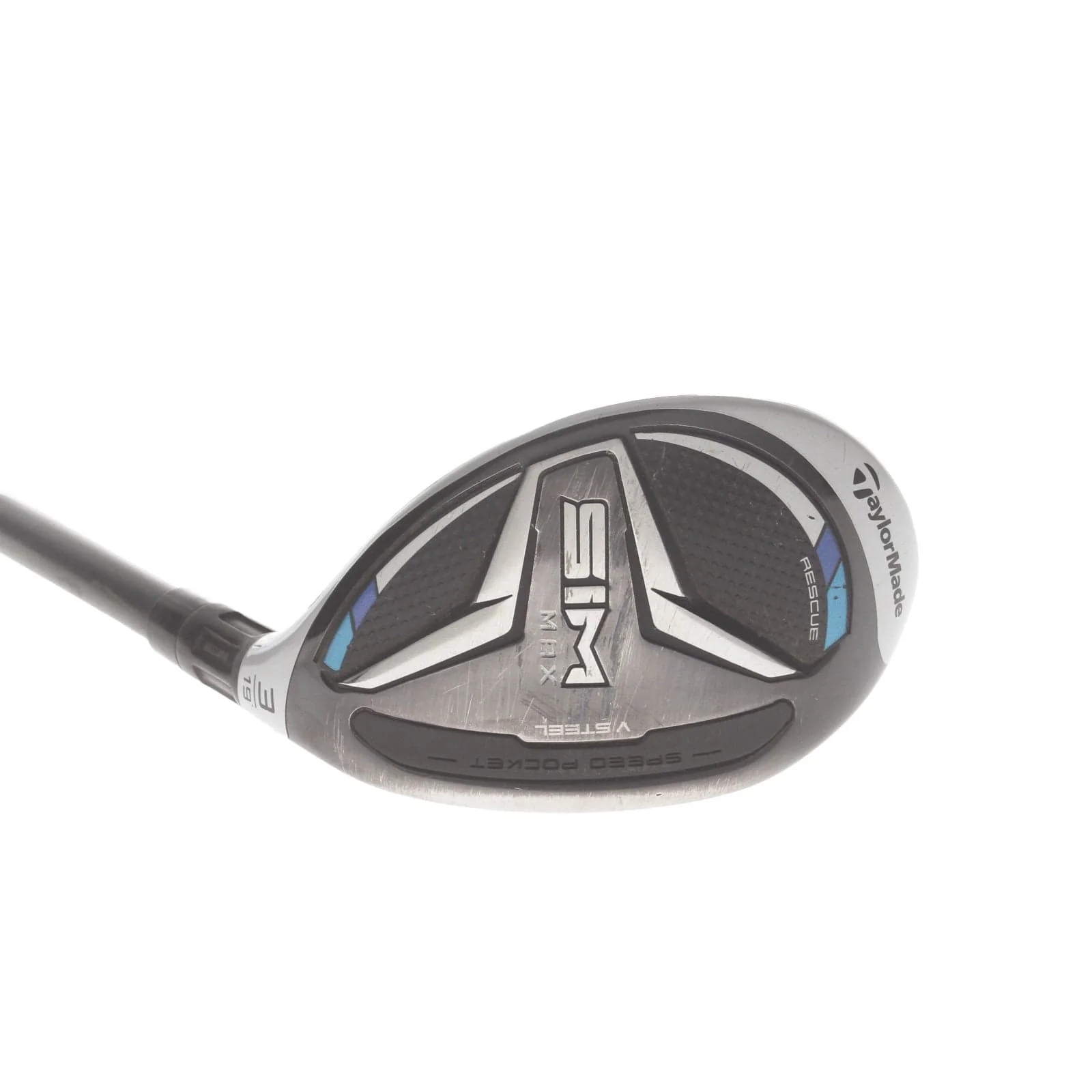 TaylorMade Sim Max Graphite Mens Right Hand 3 Hybrid 19* Stiff - HZRDUS Smoke Black 80g - Image 2