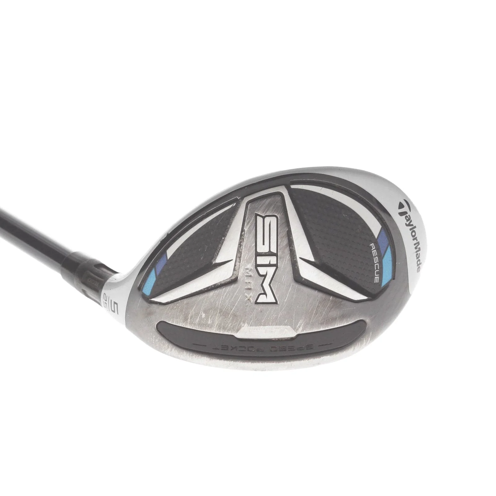 TaylorMade Sim Max Graphite Mens Right Hand 5 Hybrid 25* Regular - Fujikura Ventus Blue 6-R - Image 2