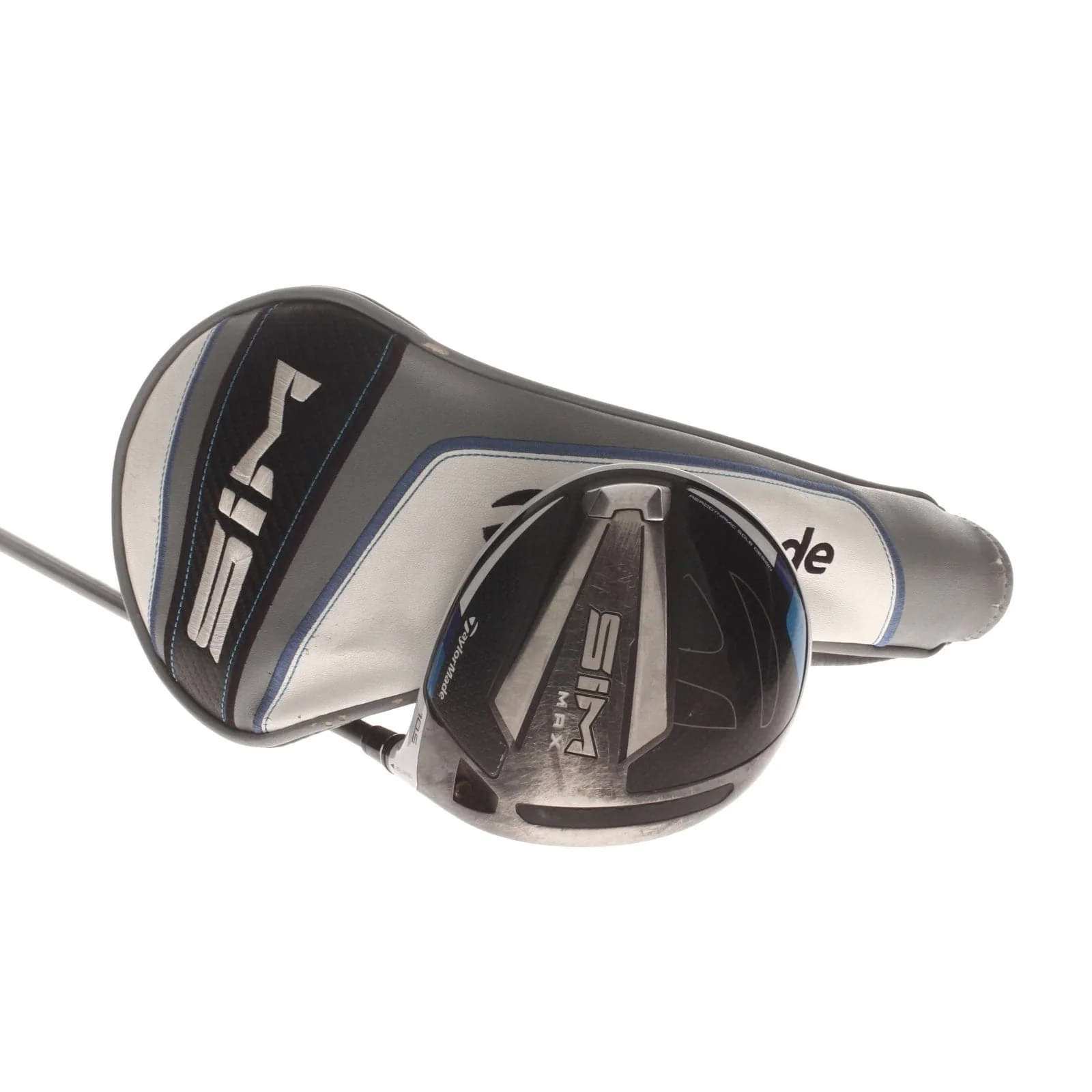 TaylorMade Sim Max Graphite Mens Right Hand Driver 10.5* Stiff - HZRDUS