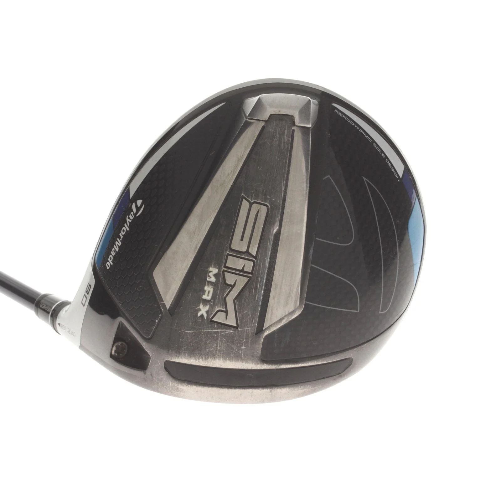 TaylorMade Sim Max Graphite Mens Right Hand Driver 9* Stiff - Fujikura Ventus Blue 6-S