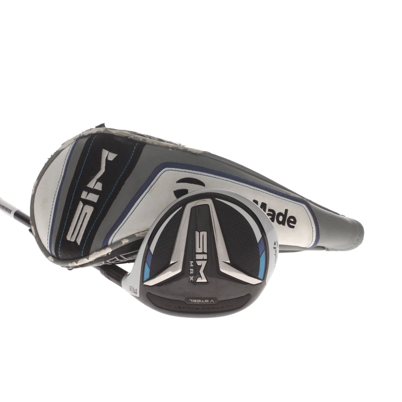 TaylorMade Sim Max Graphite Mens Right Hand Fairway 3 Wood 15* Regular - Fujikura Ventus FW 5-R