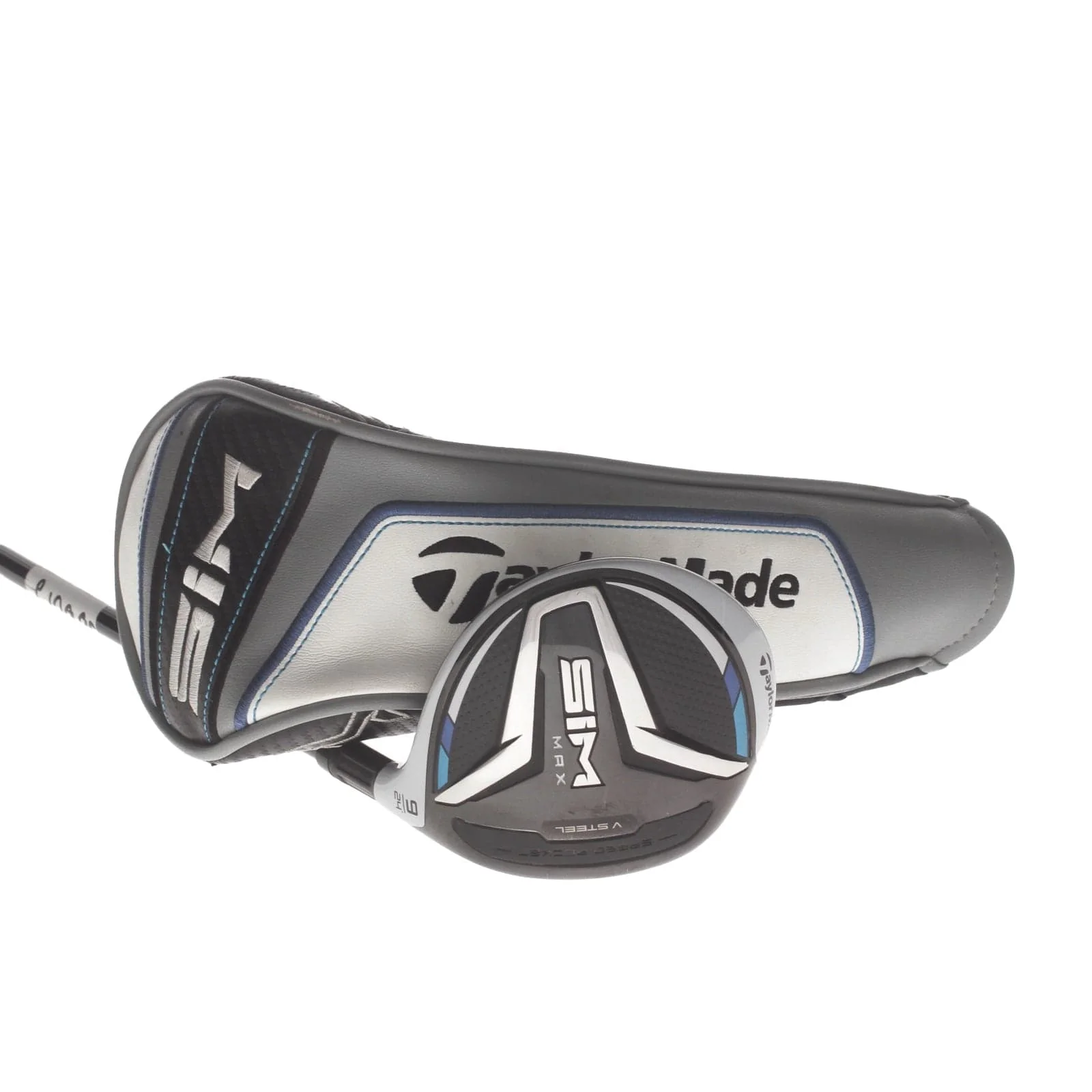 TaylorMade Sim Max Graphite Mens Right Hand Fairway 9 Wood 24* Senior - Fujikura Ventus Blue 5-A