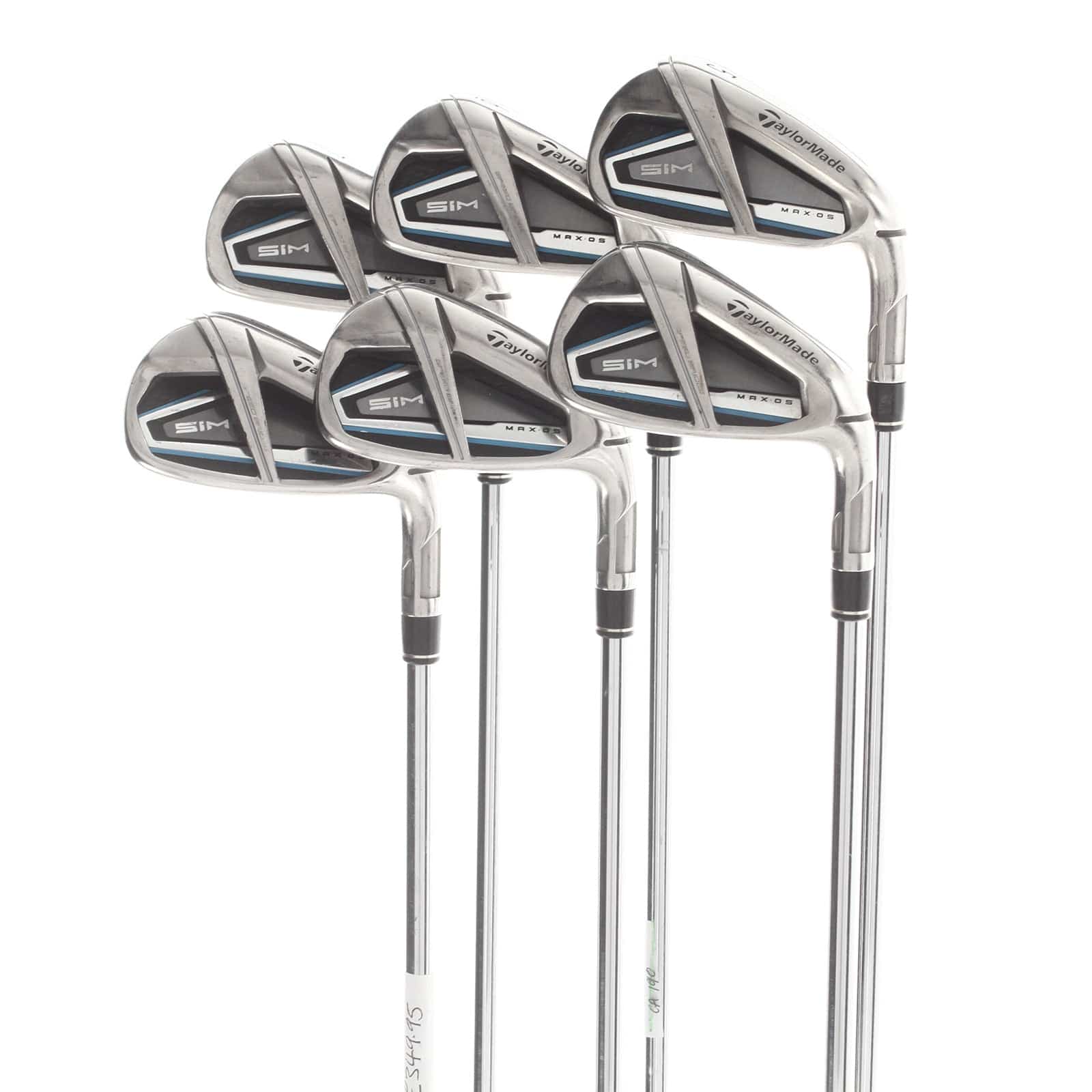 TaylorMade Sim Max OS Steel Mens Right Hand Irons 5-PW Regular - KBS Max 85