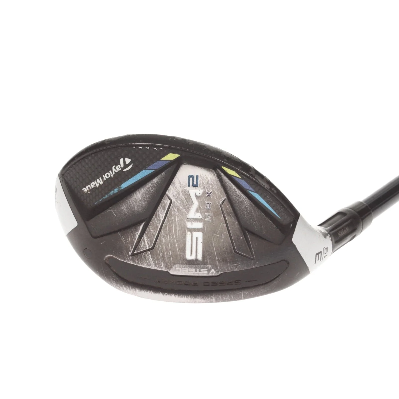 TaylorMade Sim2 Max Graphite Mens Left Hand 3 Hybrid 19* Regular - Fujikura Ventus Blue 6-R - Image 2