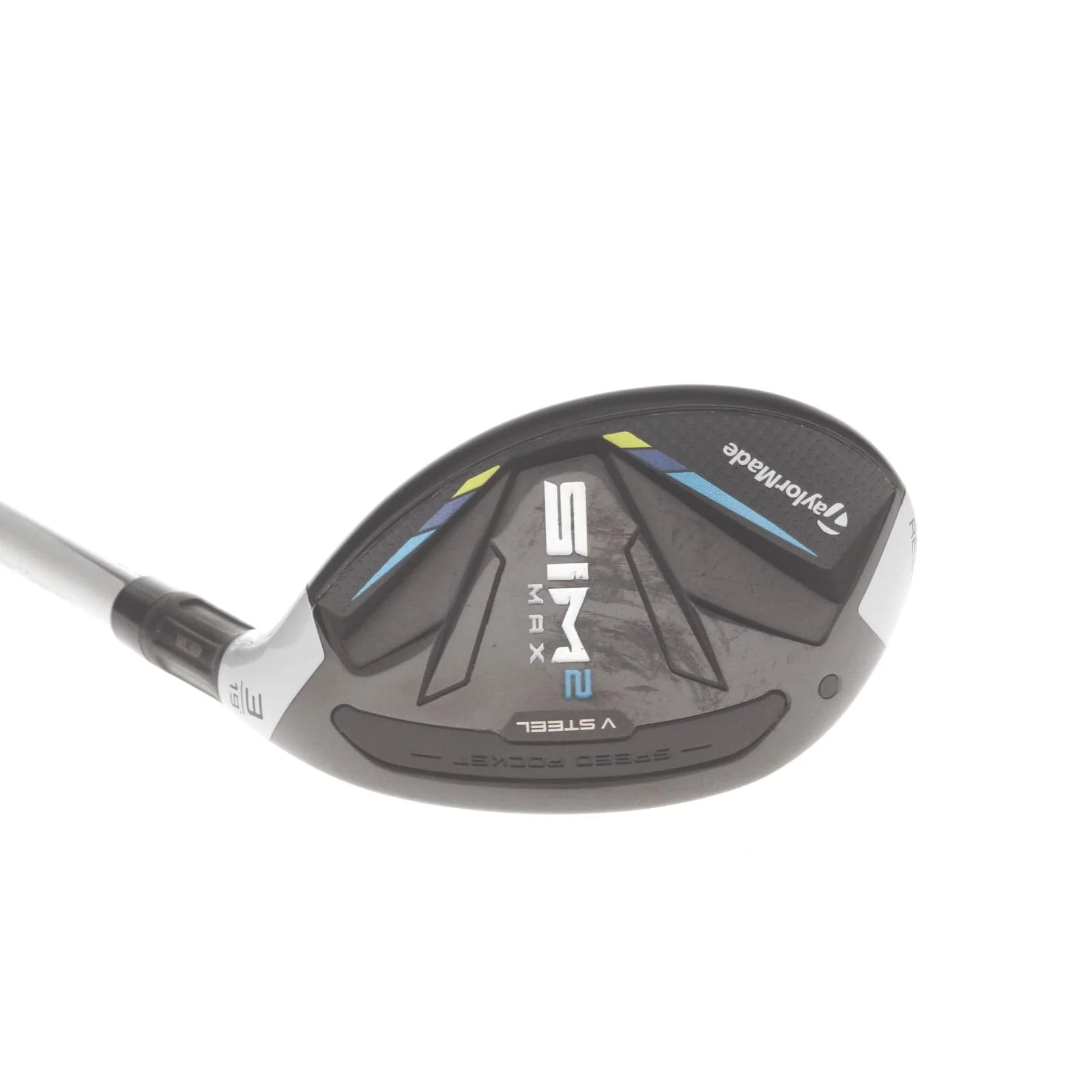 TaylorMade Sim2 Max Graphite Mens Right Hand 3 Hybrid 19* Regular - Fujikura Ventus 6-R - Image 2