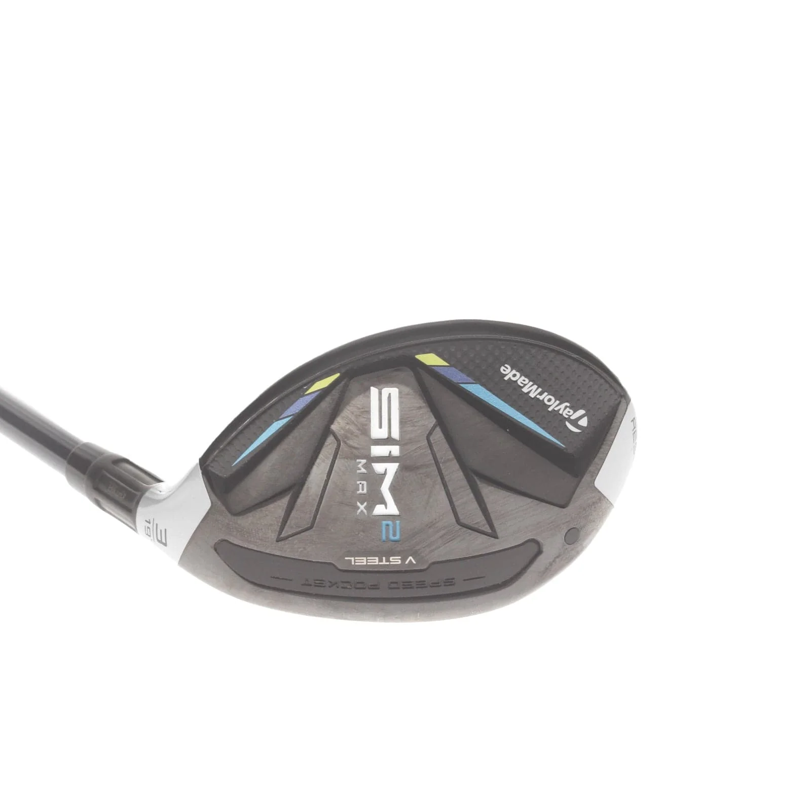 TaylorMade Sim2 Max Graphite Mens Right Hand 3 Hybrid 19* Stiff - Fujikura Ventus 7-S - Image 2