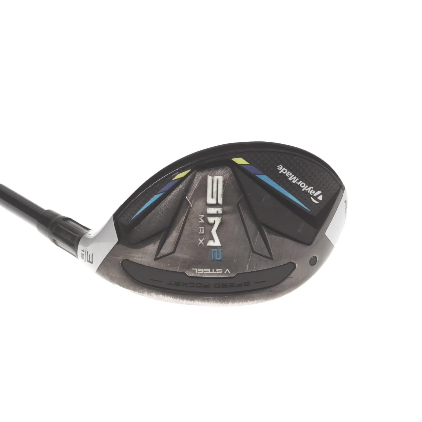 TaylorMade Sim2 Max Graphite Mens Right Hand 3 Hybrid 19* Stiff - Ventus Blue 7s - Image 2