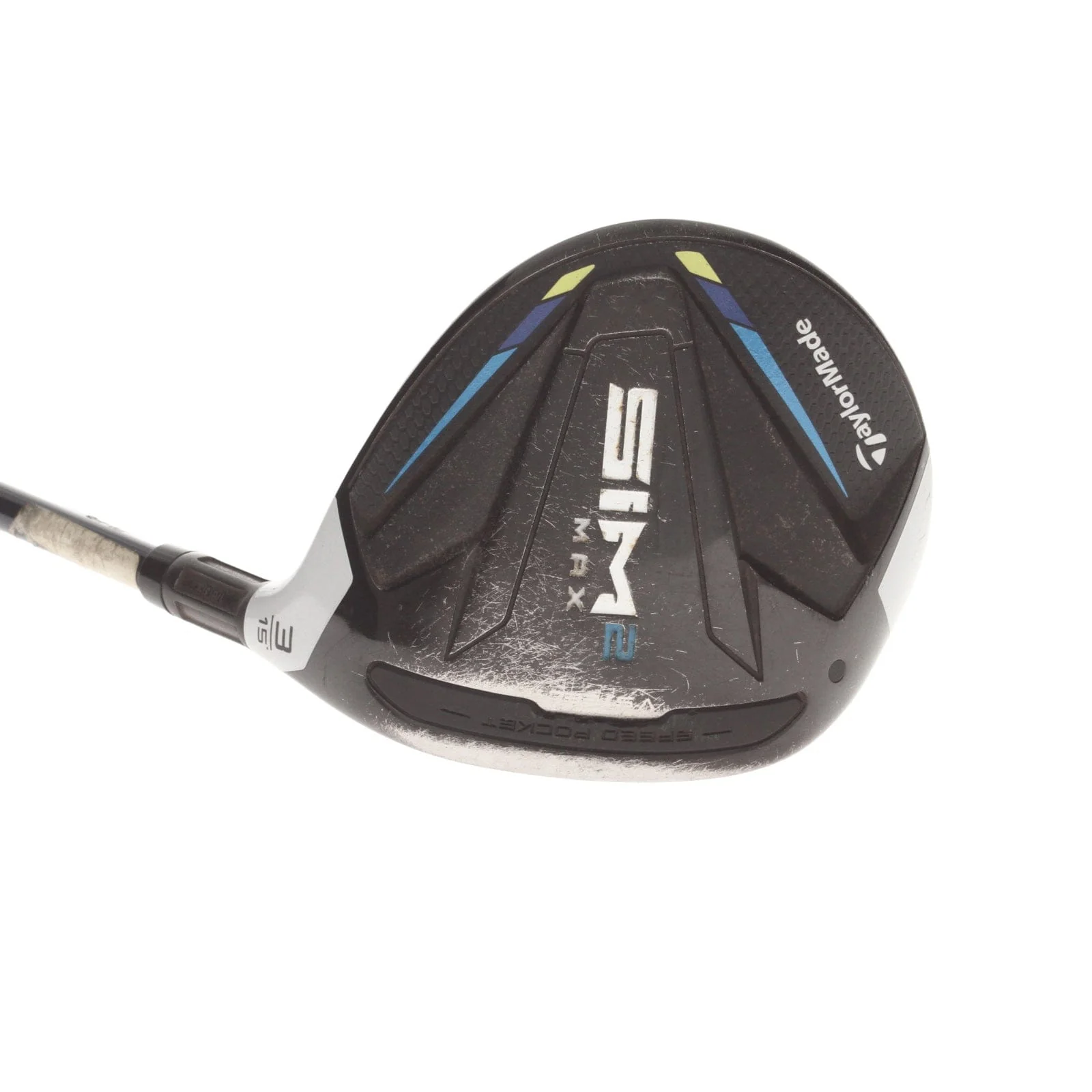 TaylorMade Sim2 Max Graphite Mens Right Hand Fairway 3 Wood 15* Regular - Ventus Blue 5R