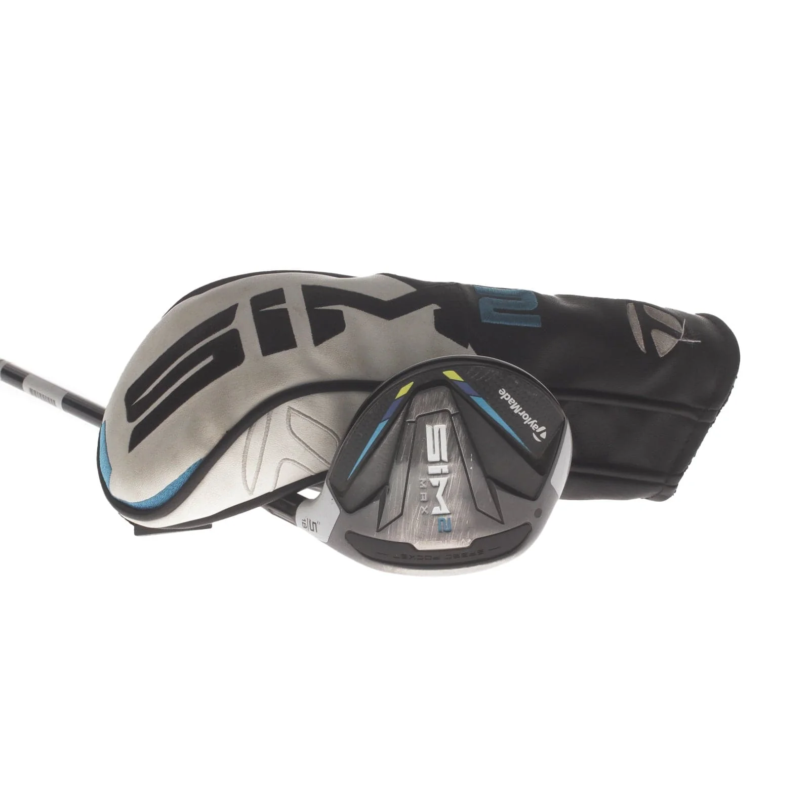 TaylorMade Sim2 Max Graphite Mens Right Hand Fairway 5 Wood 18* Stiff - Fujikura Ventus 6-S
