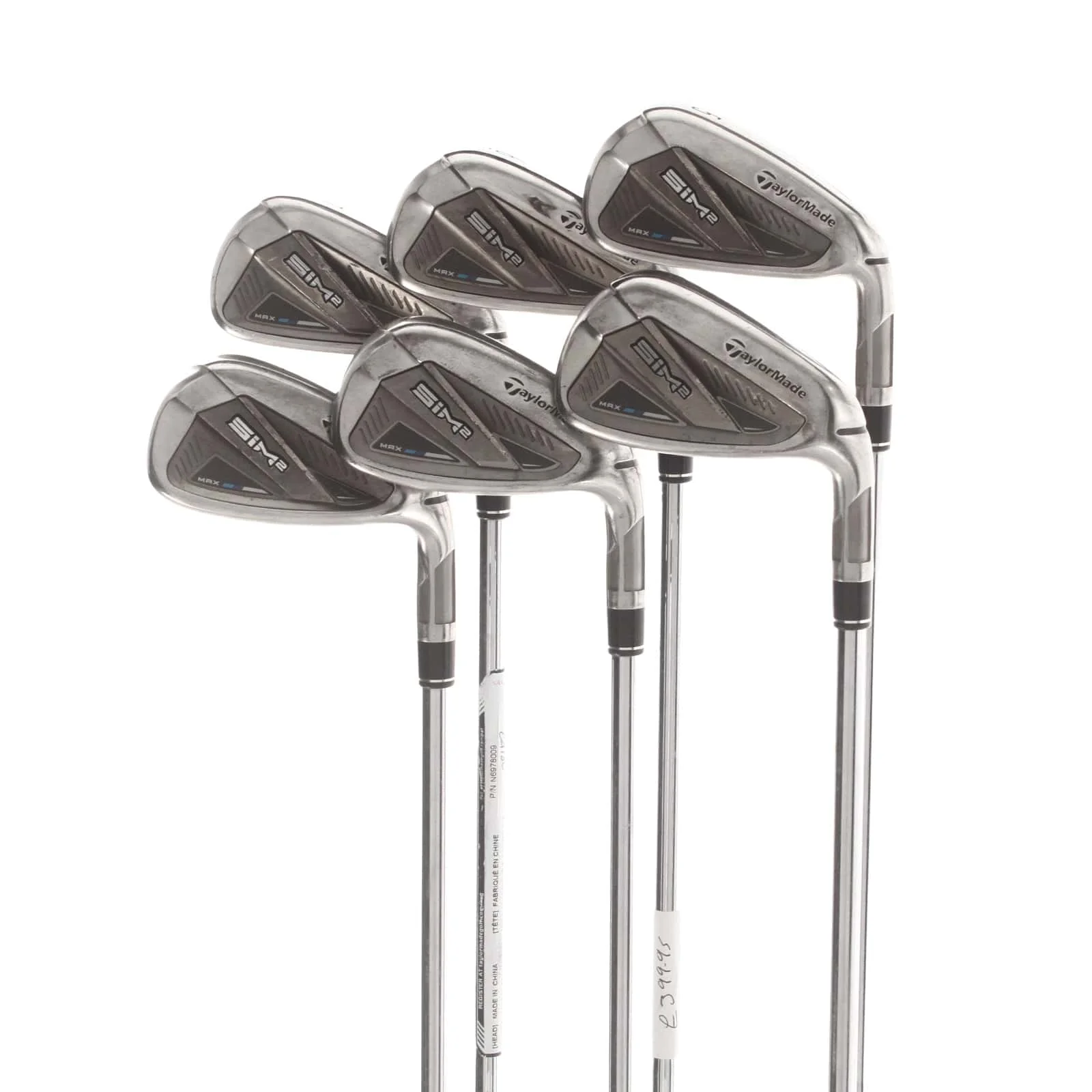 TaylorMade Sim2 Max Graphite Mens Right Hand Irons 5-PW Stiff - KBS Max MT 85