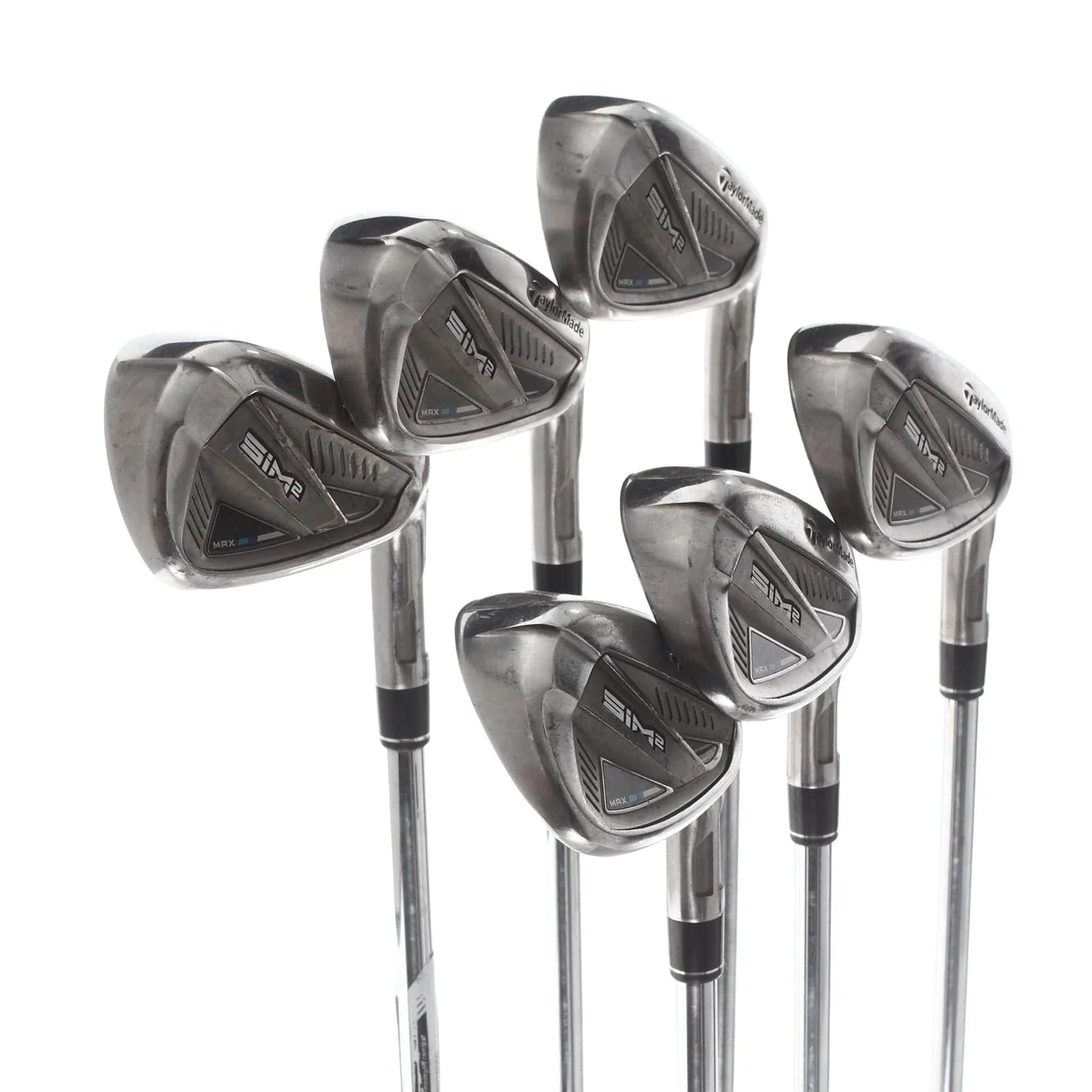 TaylorMade Sim2 Max Graphite Mens Right Hand Irons 5-PW Stiff - KBS Max MT 85 - Image 2