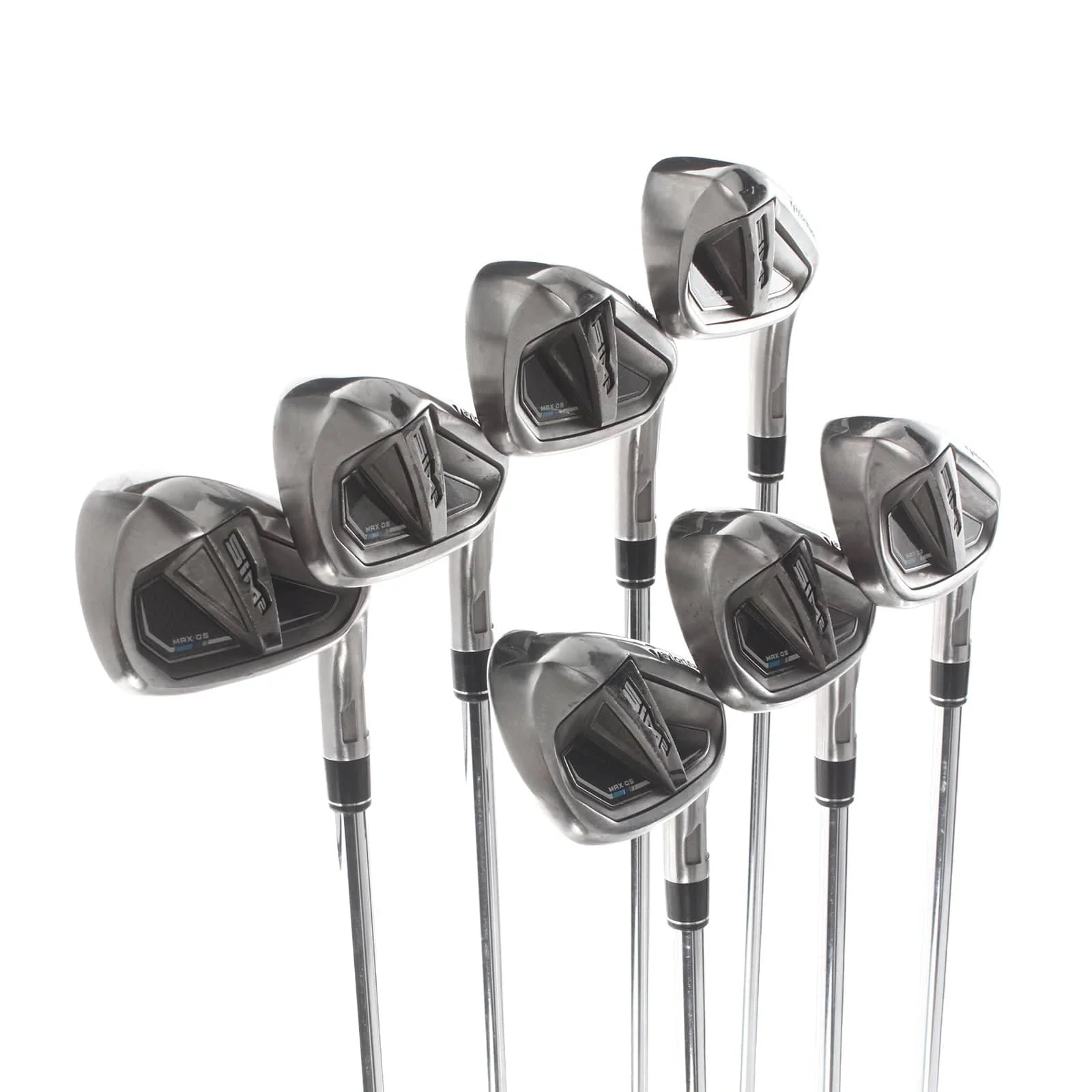 TaylorMade Sim2 Max OS Steel Mens Right Hand Irons 4-PW Regular - KBS Max 85 - Image 2