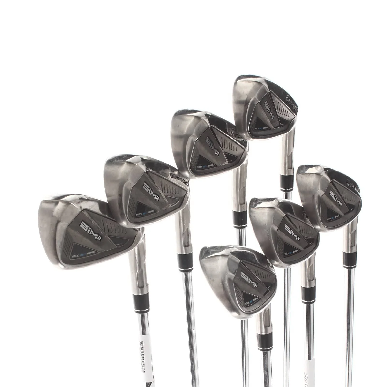 TaylorMade Sim2 Max Steel Mens Right Hand Irons 4-PW Regular - KBS Max MT 85 - Image 2