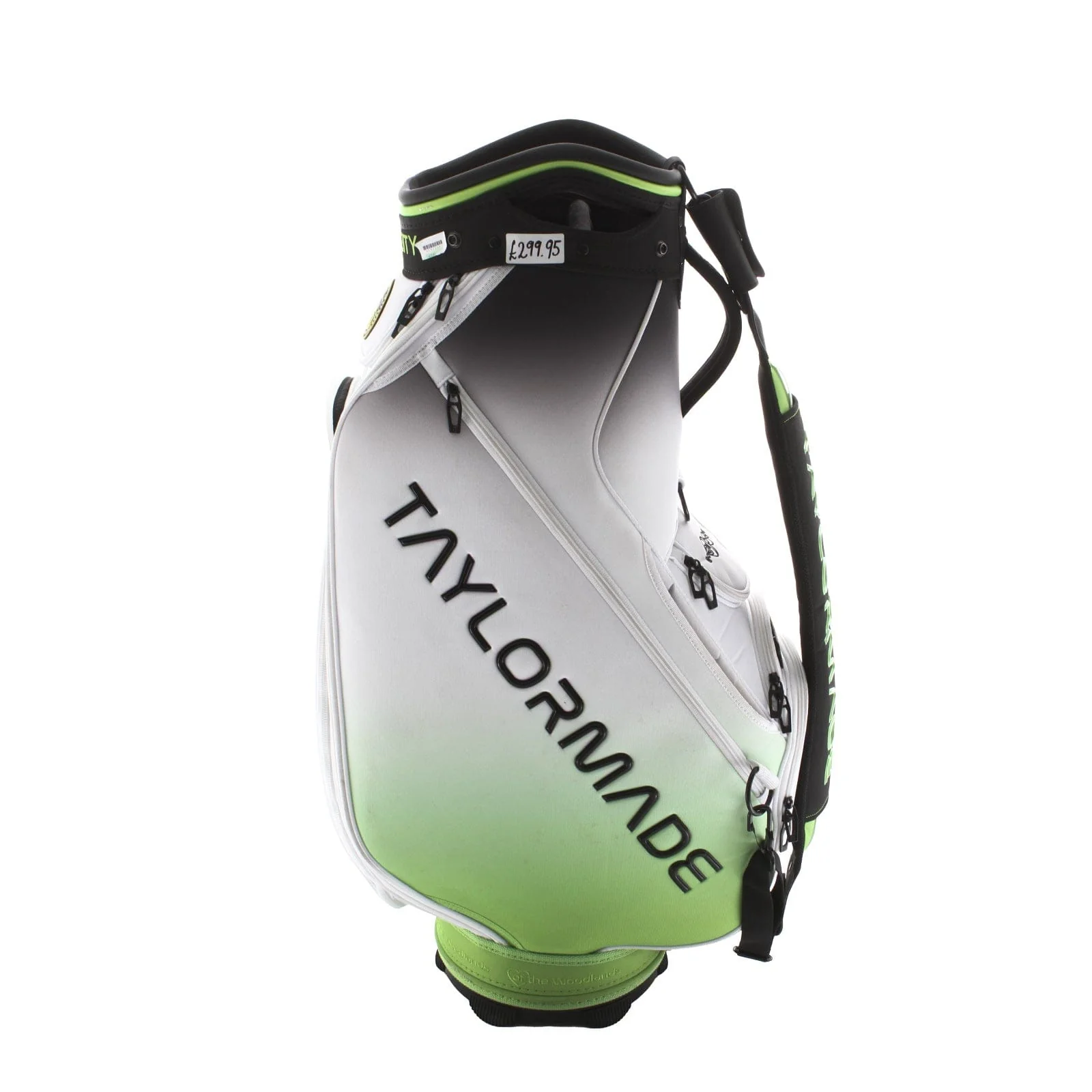TaylorMade Space City Tour Bag - White/Green/Black - Image 3