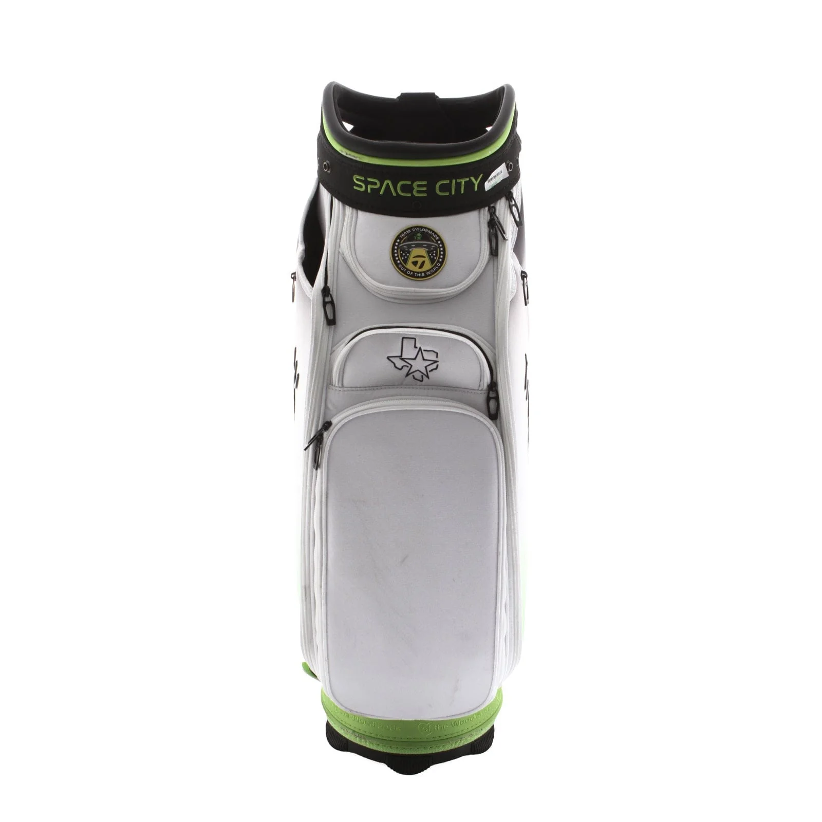 TaylorMade Space City Tour Bag - White/Green/Black - Image 5