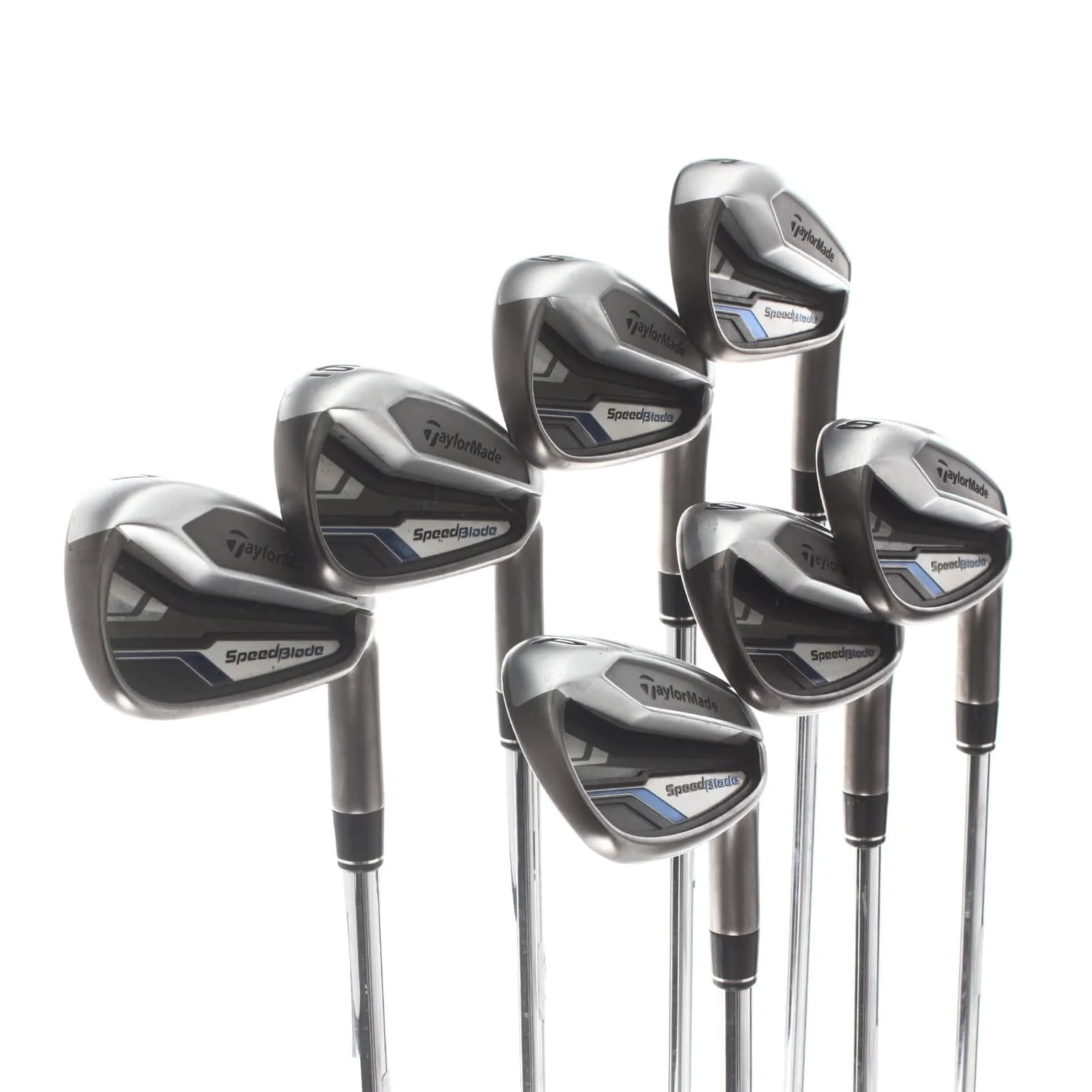 TaylorMade Speedblade Steel Mens Right Hand Irons 4-PW Regular - TaylorMade 85 - Image 2