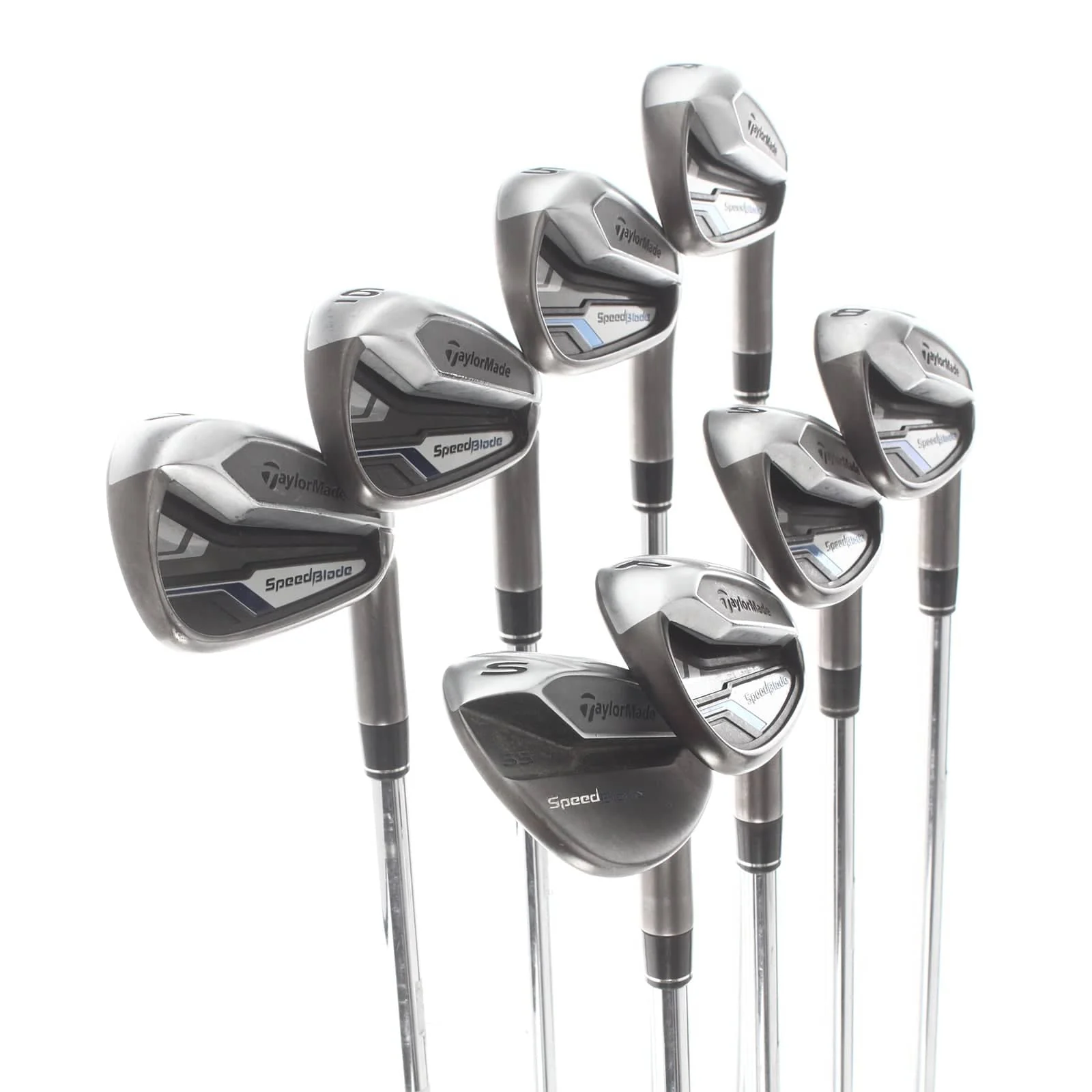 TaylorMade Speedblade Steel Mens Right Hand Irons 4-SW Regular - TaylorMade Speedblade 85g - Image 2