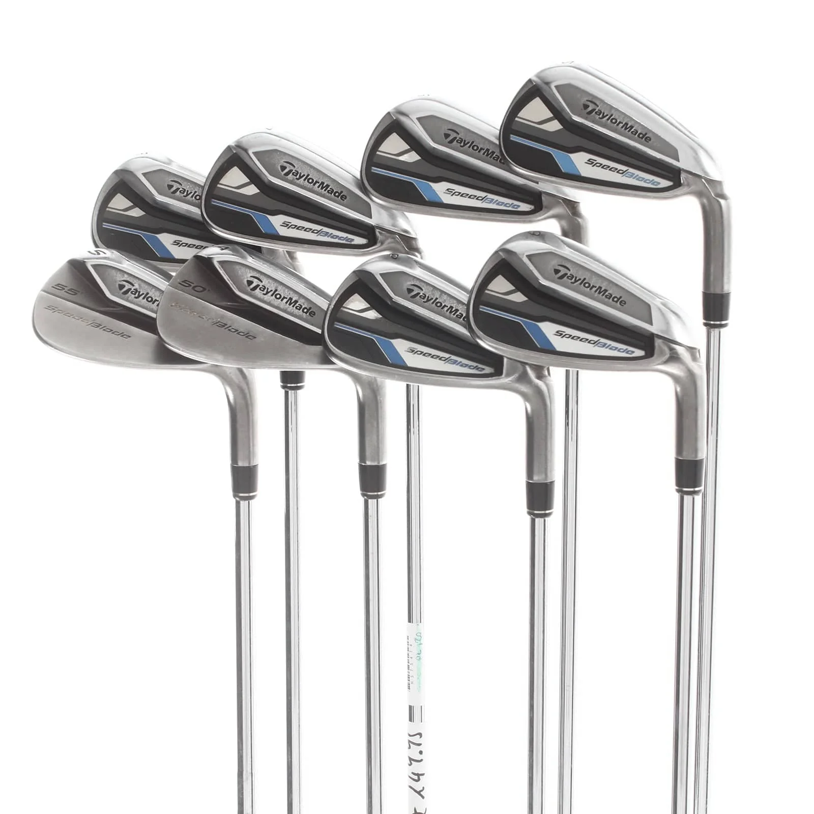 TaylorMade Speedblade Steel Mens Right Hand Irons 5-SW+AW Regular - Speedblade 85