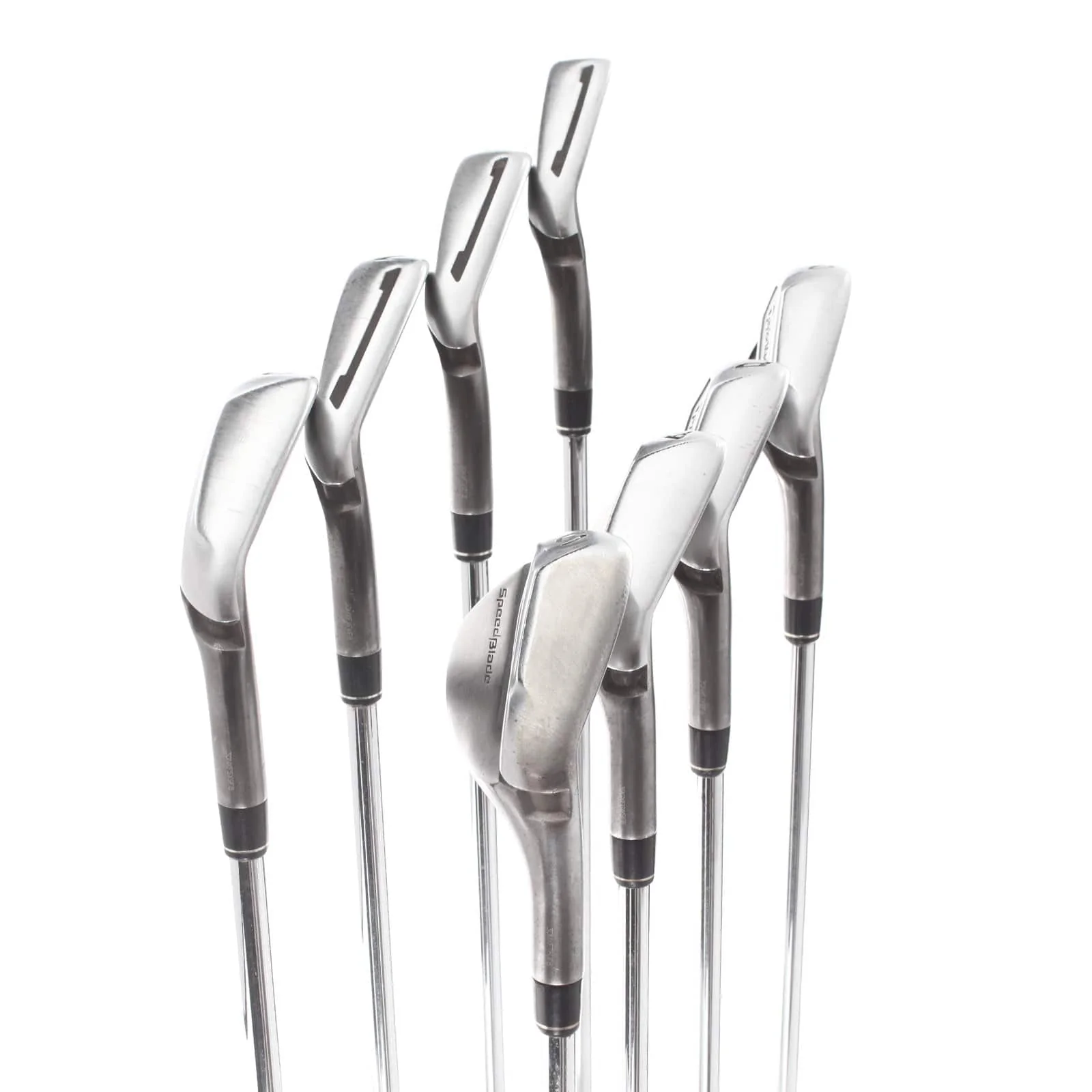 TaylorMade Speedblade Steel Mens Right Hand Irons 5-SW+AW Regular - Speedblade 85 - Image 3