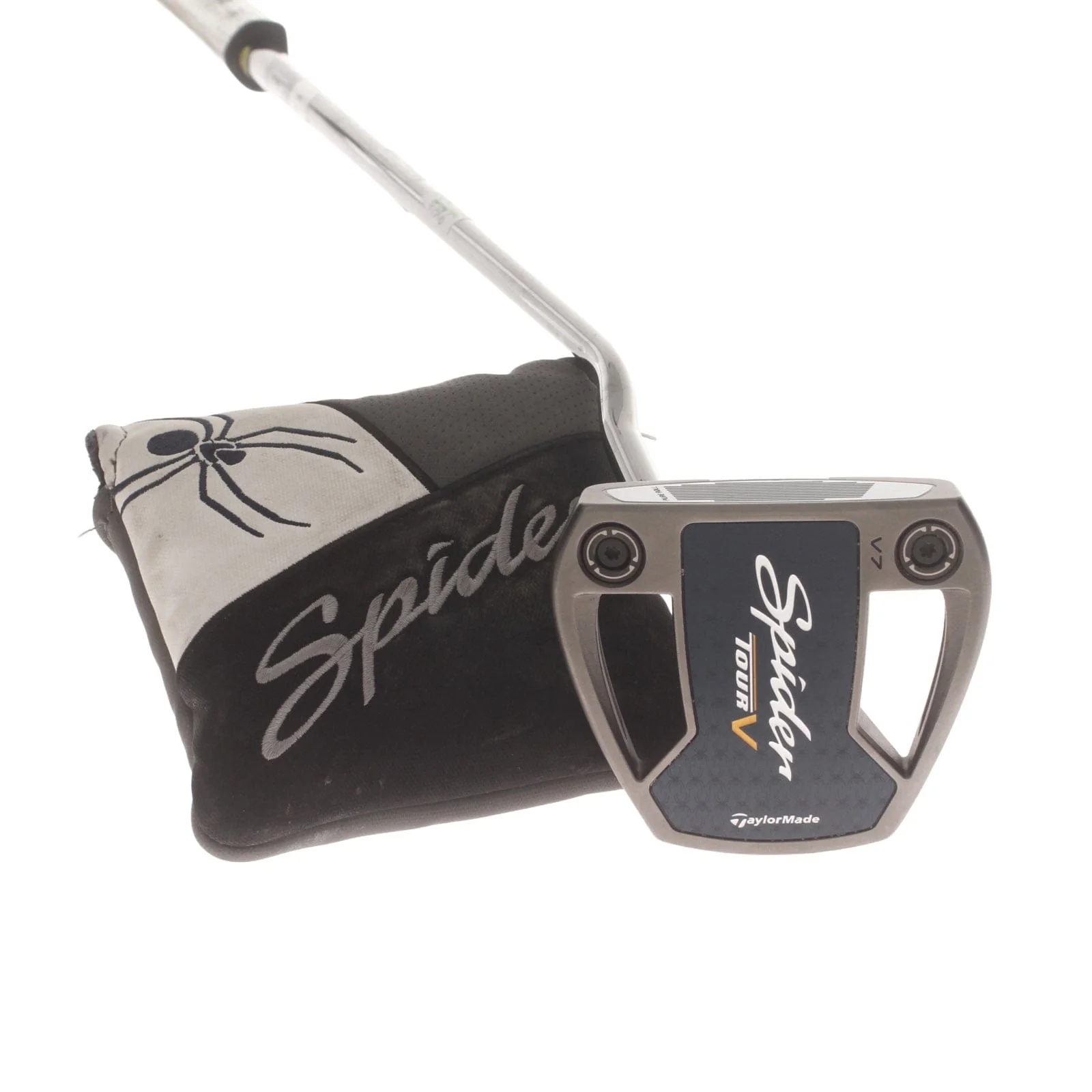 TaylorMade Spider Tour V Mens Left Hand Putter 34" Mallet KBS - Super Stroke Pistol 1.0