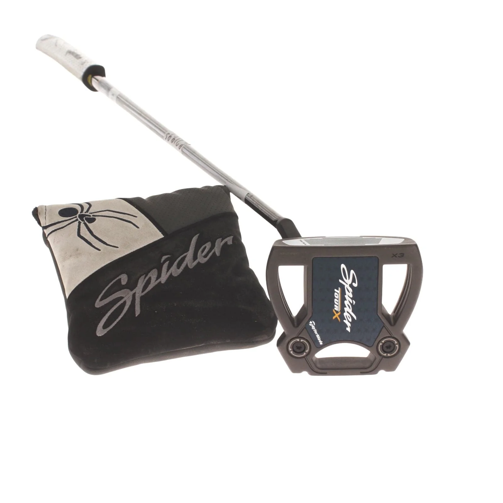 TaylorMade Spider Tour X Mens Left Hand Putter 34" Mallet KBS - Super Stroke Pistol 1.0