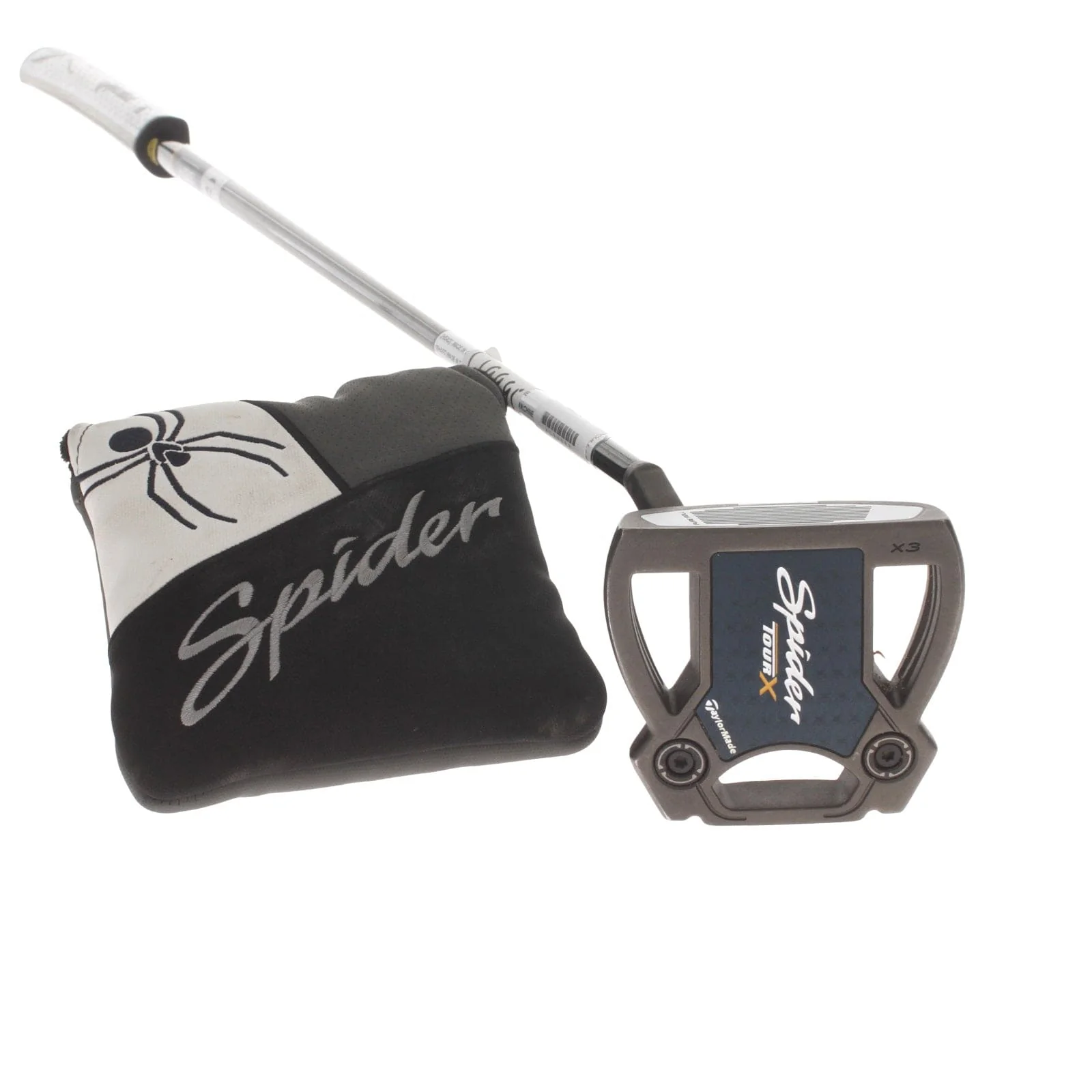 TaylorMade Spider Tour X Mens Left Hand Putter 34" Mallet KBS - Super Stroke Pistol 1.0