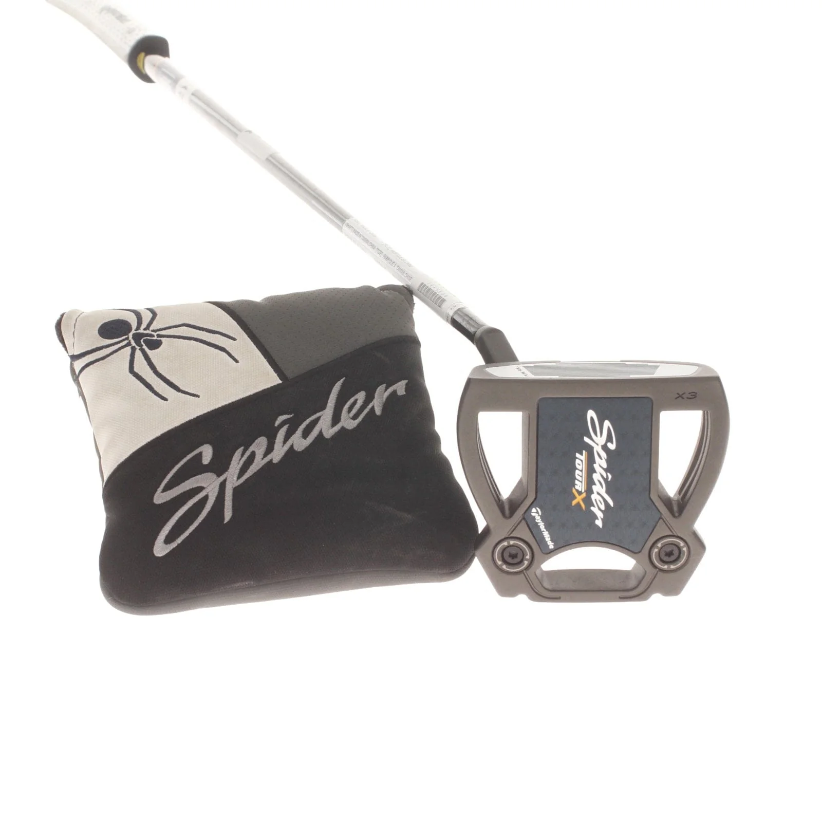TaylorMade Spider Tour X Mens Left Hand Putter 34" Mallet KBS - Super Stroke Pistol 1.0