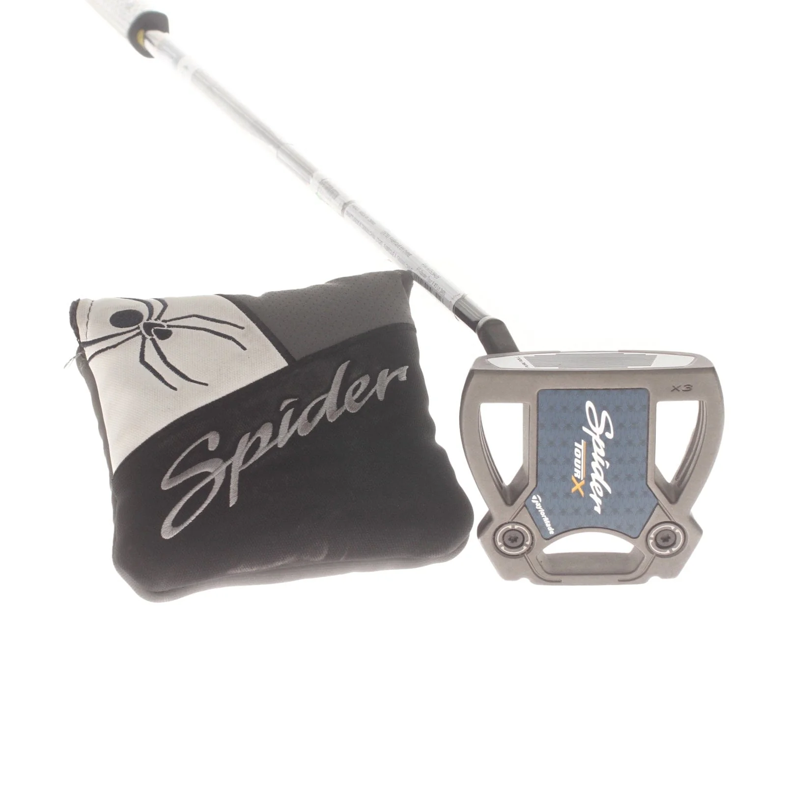 TaylorMade Spider Tour X Mens Left Hand Putter 34" Mallet - Super Stroke Pistol 1.0