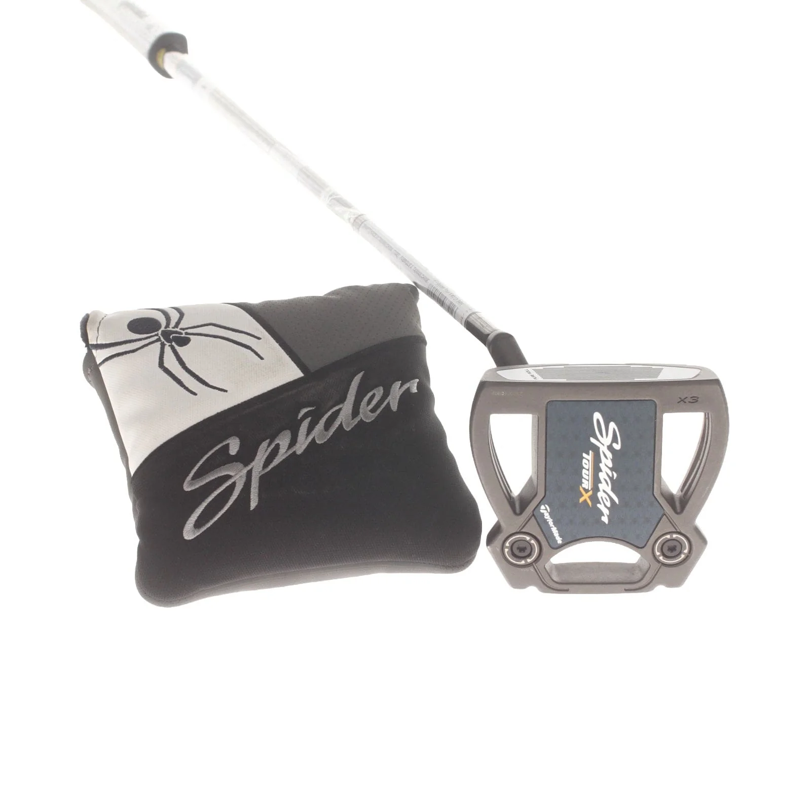 TaylorMade Spider Tour X Mens Left Hand Putter 34" Mallet - Super Stroke Pistol 1.0