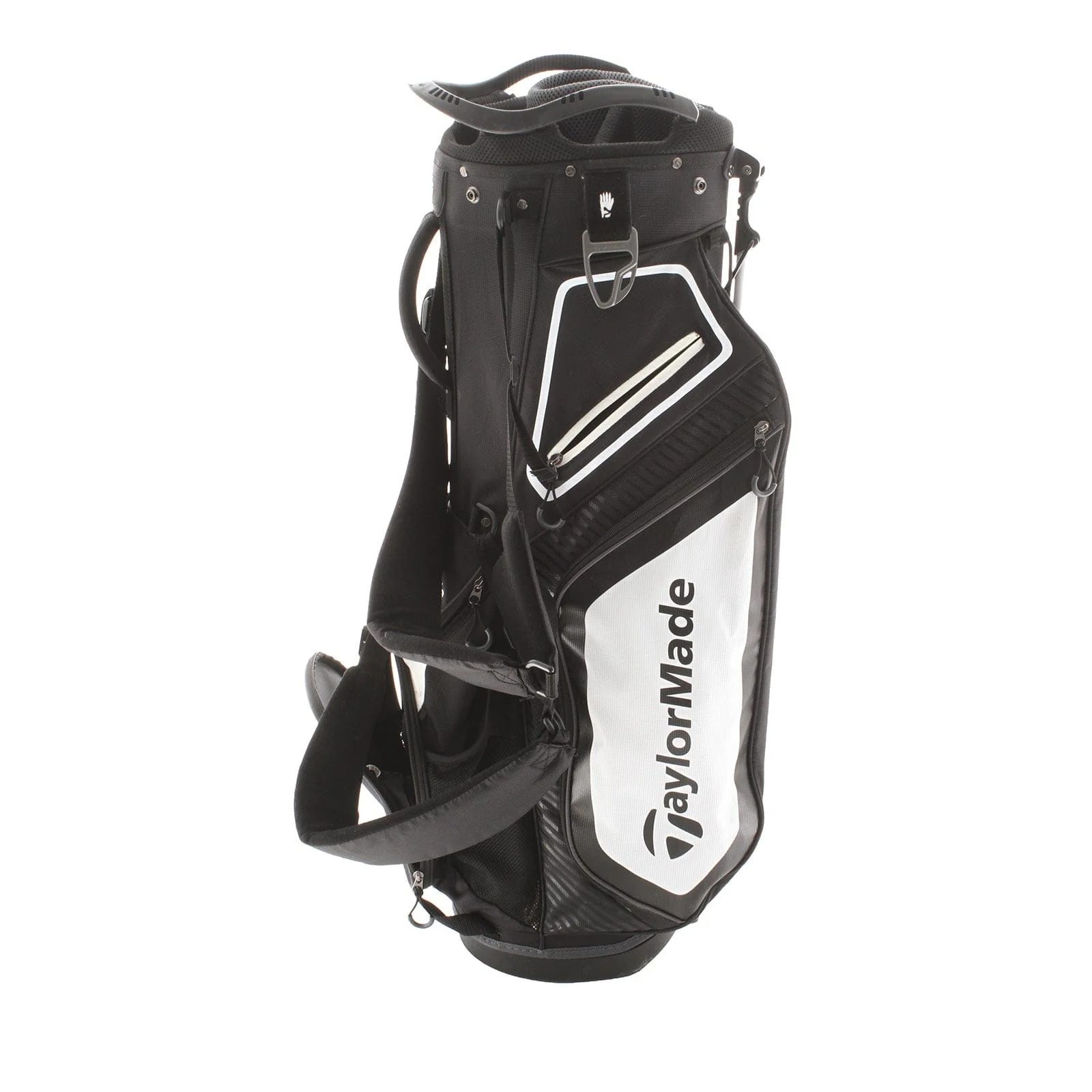 TaylorMade Stand Bag - Black/White - Image 2