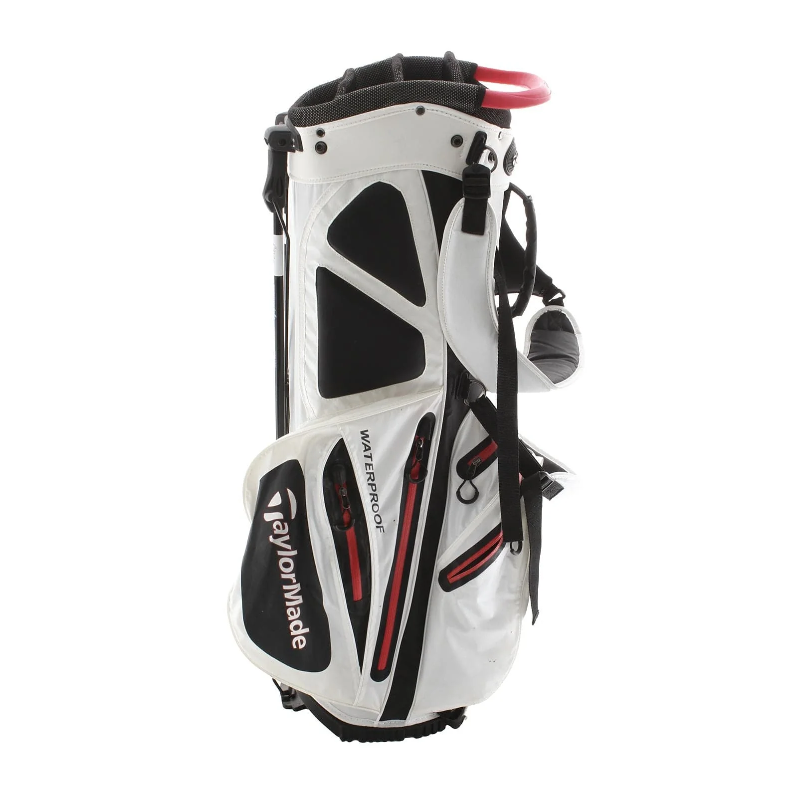 TaylorMade Stand Bag - White/Grey/Red - Image 4