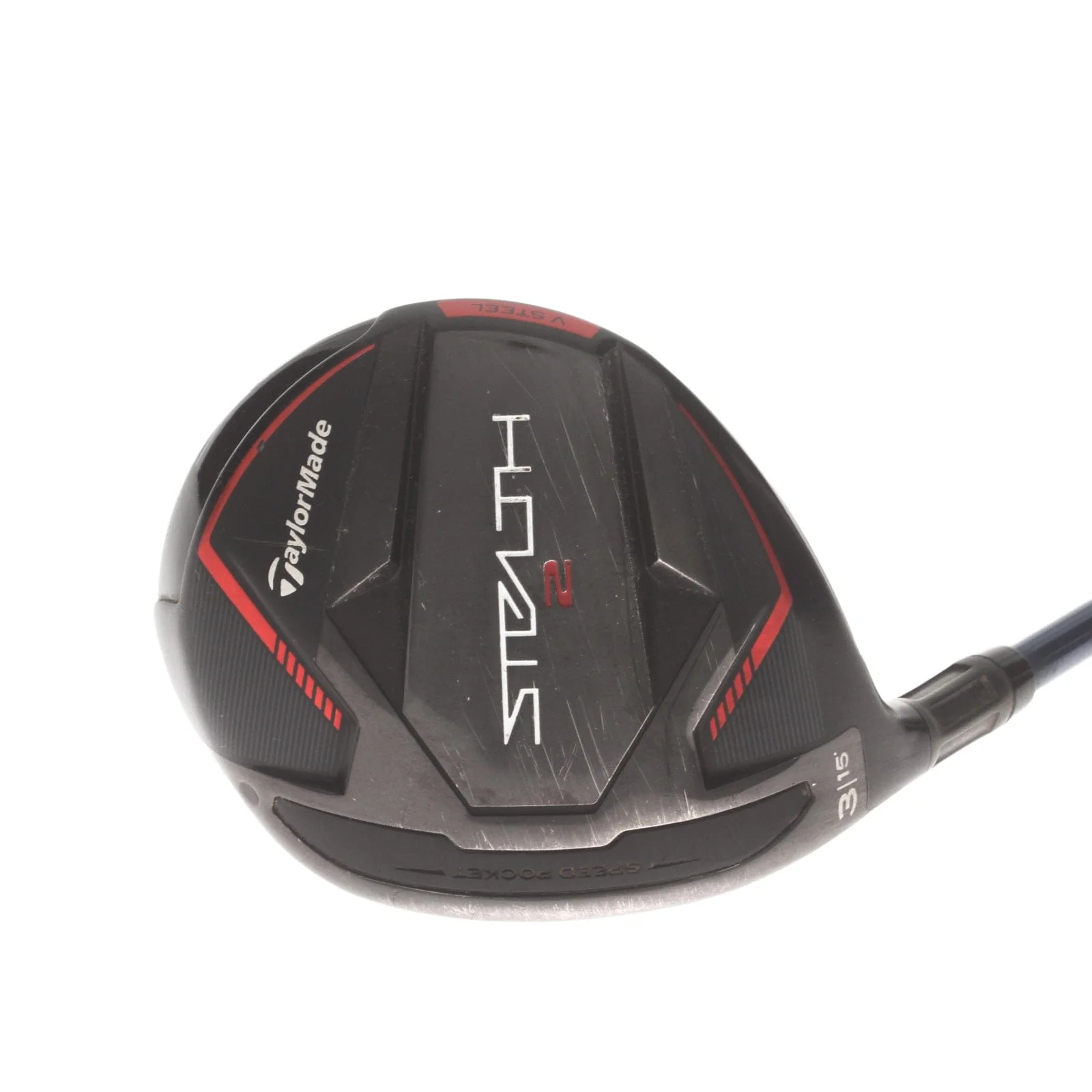 TaylorMade Stealth 2 Graphite Mens Left Hand Fairway 3 Wood 15* Senior - Project X Evenflow Riptide CB 50 - Image 2