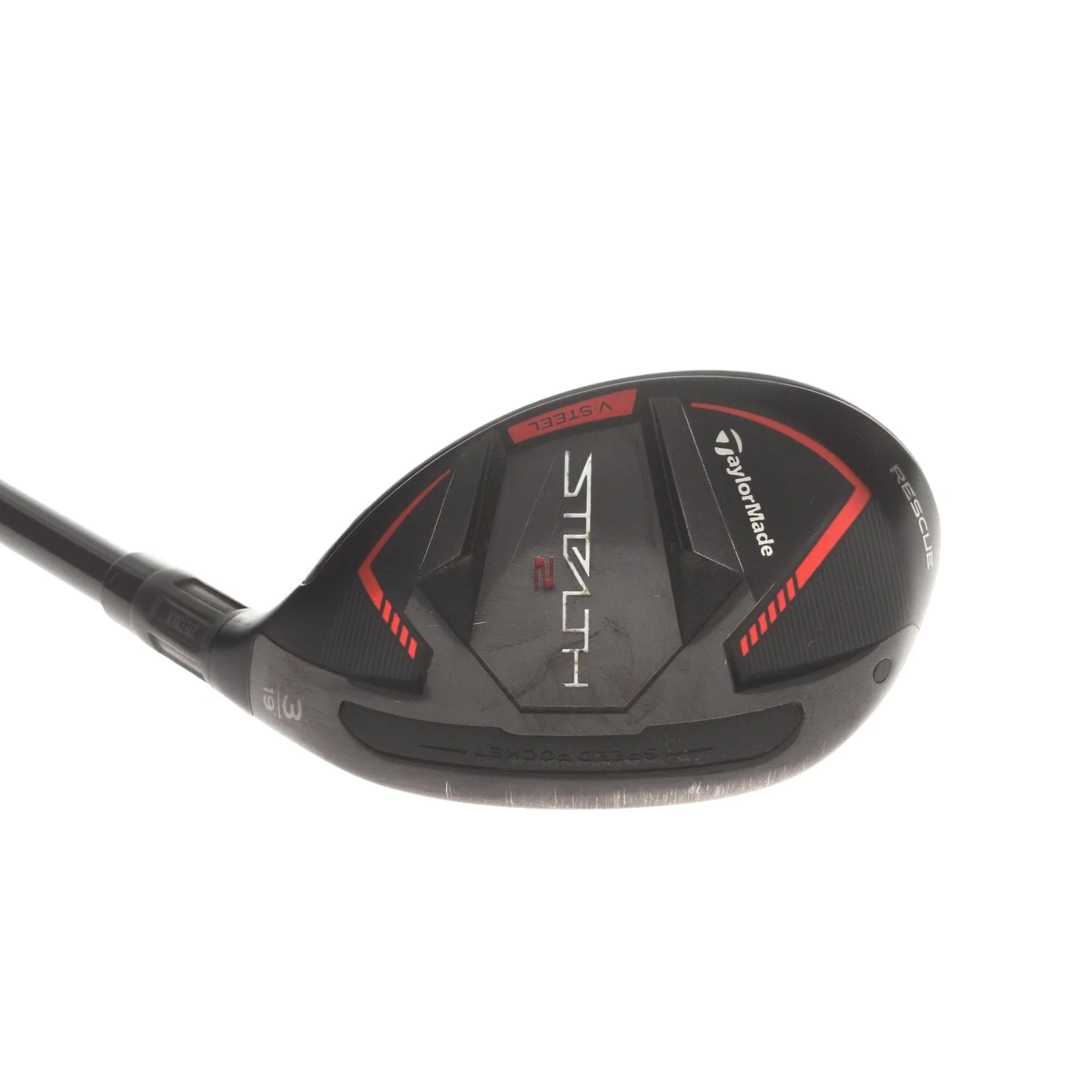 TaylorMade Stealth 2 Graphite Mens Right Hand 3 Hybrid 19* Stiff - Fujikura Ventus TR Red 7-S - Image 2