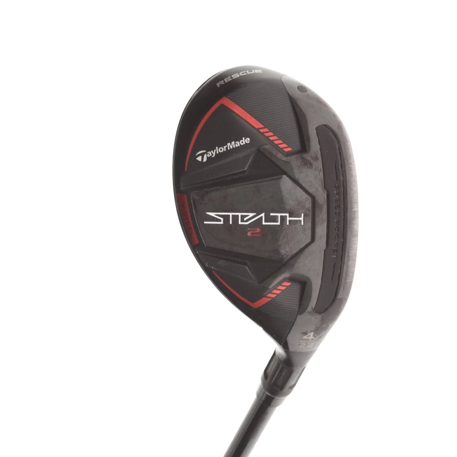 TaylorMade Stealth 2 Graphite Mens Right Hand 4 Hybrid 22* Regular - Tensei AV Series White 75