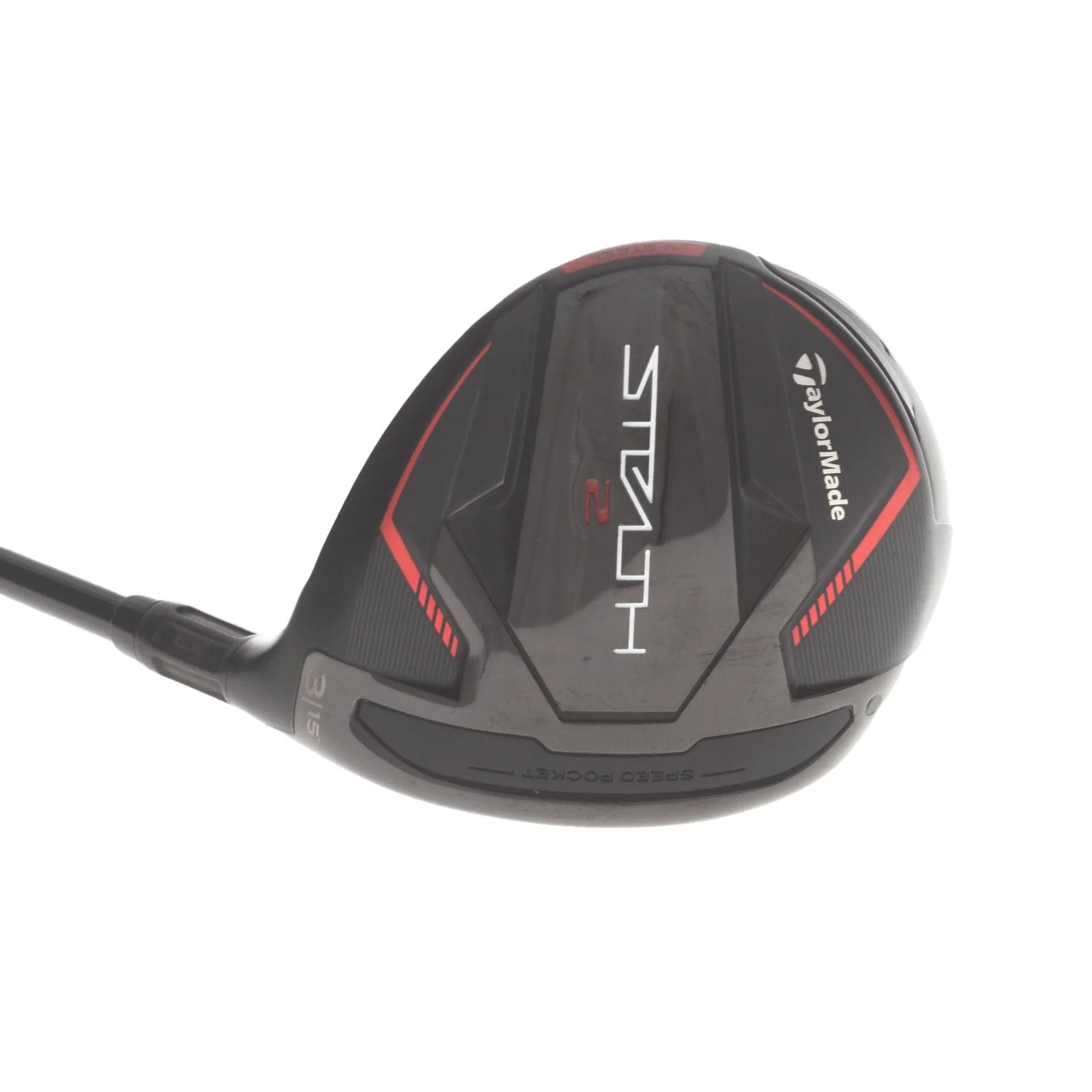 TaylorMade Stealth 2 Graphite Mens Right Hand Fairway 3 Wood 15* Stiff - Ventus TR FW 6-S - Image 2