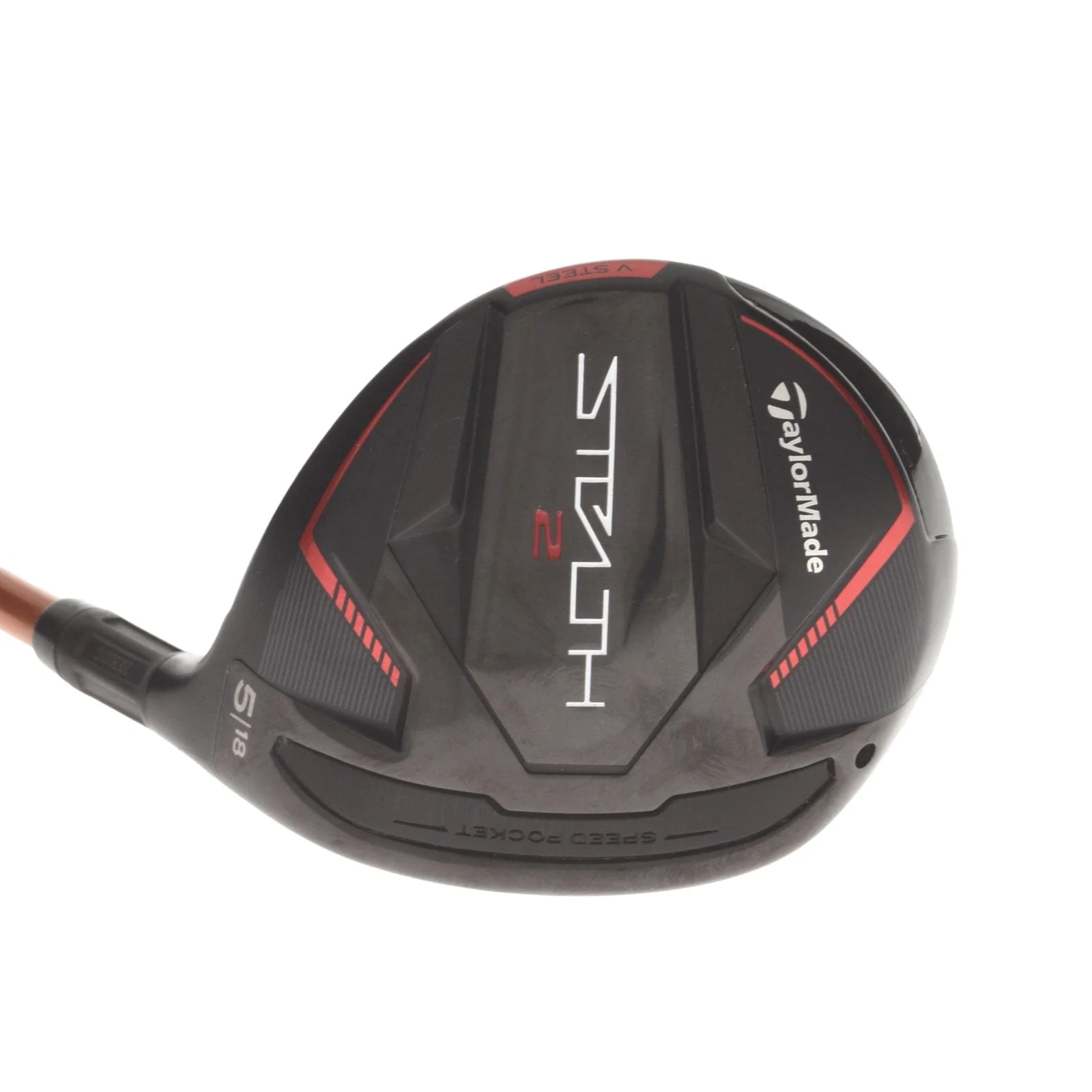 TaylorMade Stealth 2 Graphite Mens Right Hand Fairway 5 Wood 18* Stiff - Tour AD Graphite Design DI-6